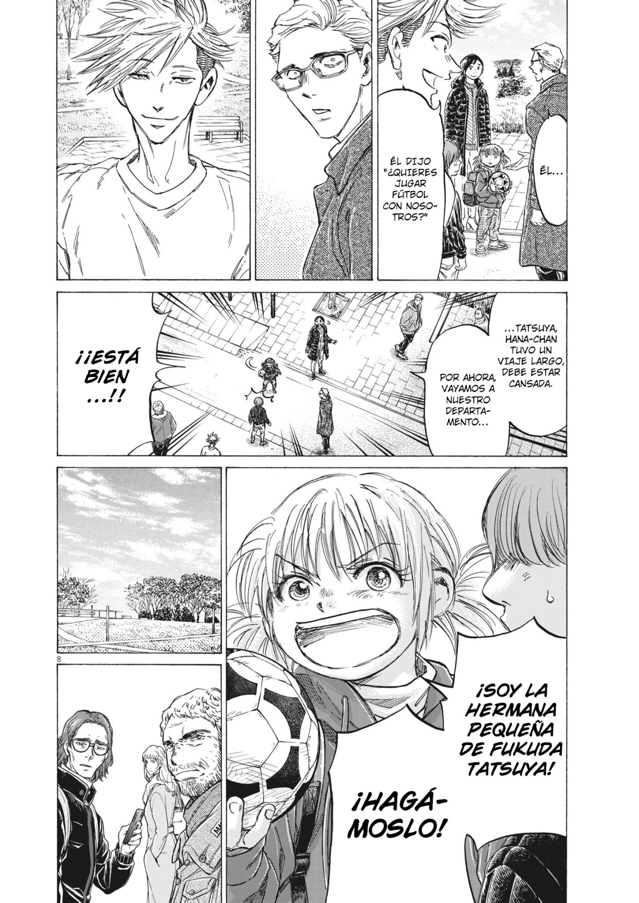 Read Ao ashi Español Manga Online