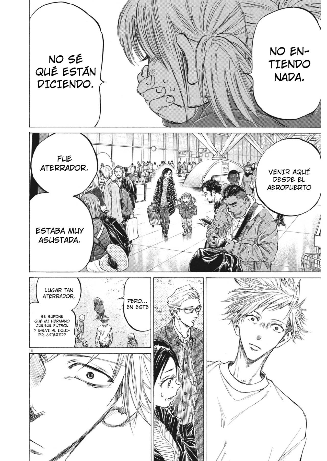 Read Ao ashi Español Manga Online