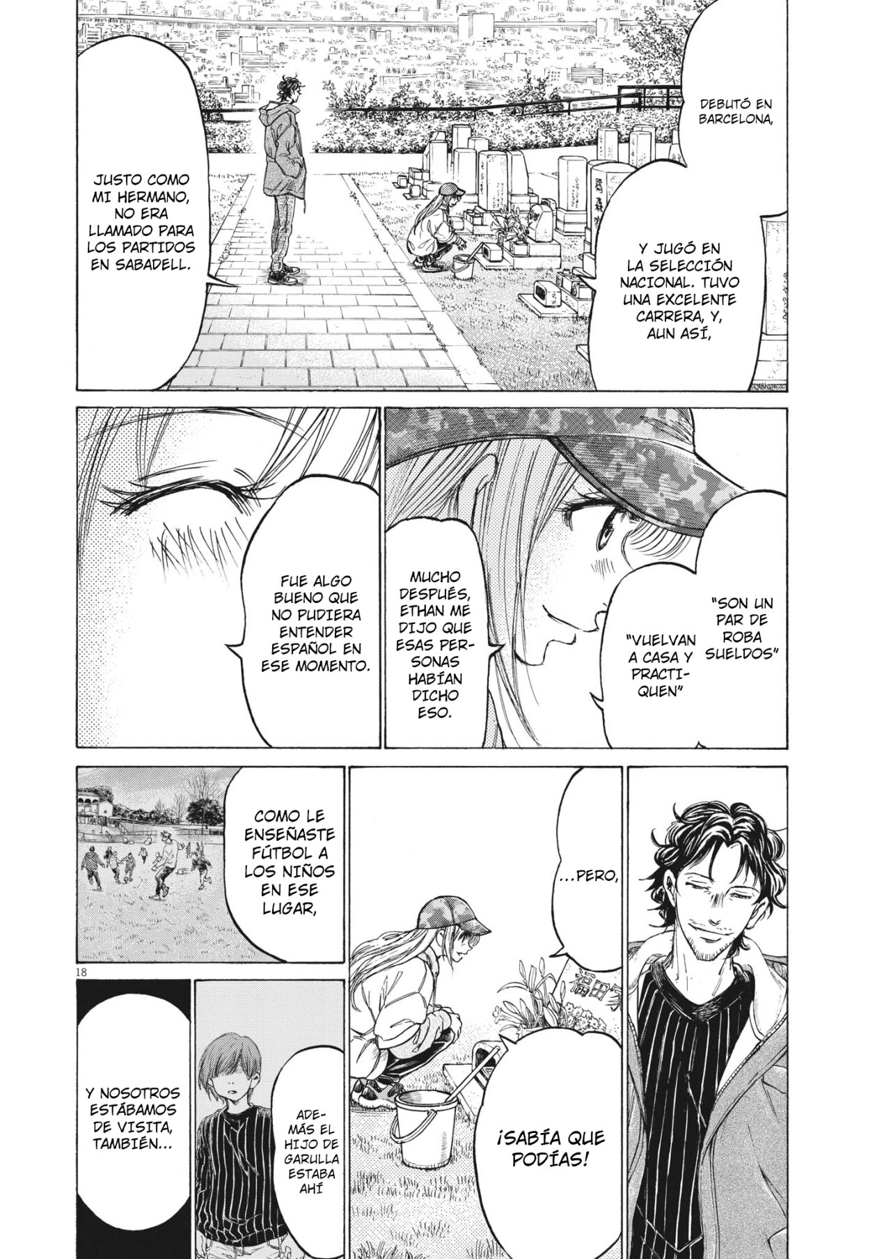 Read Ao ashi Español Manga Online