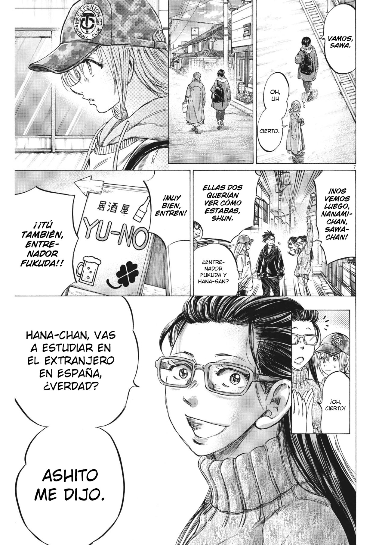 Read Ao ashi Español Manga Online