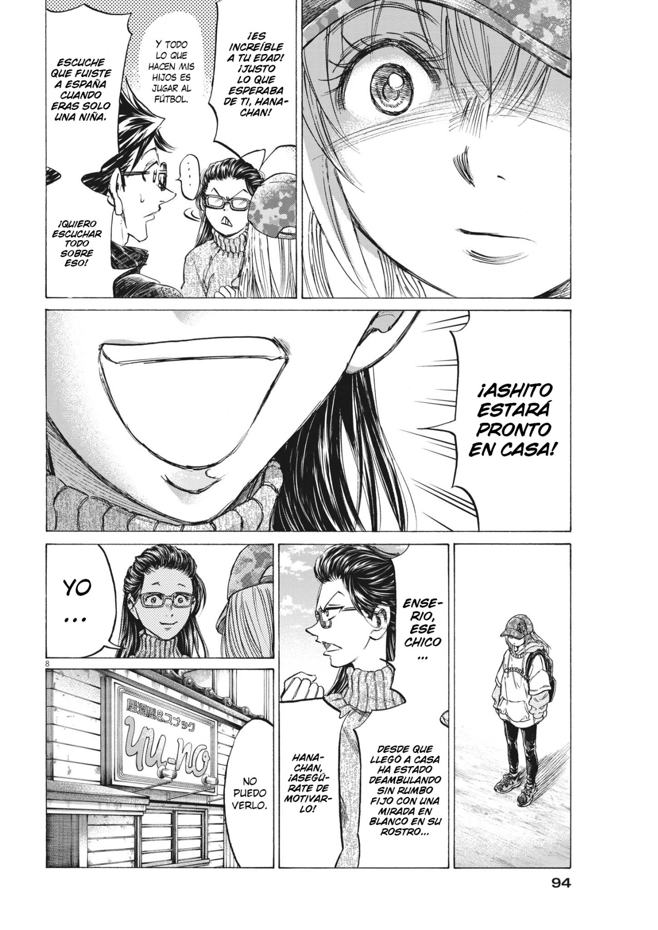 Read Ao ashi Español Manga Online