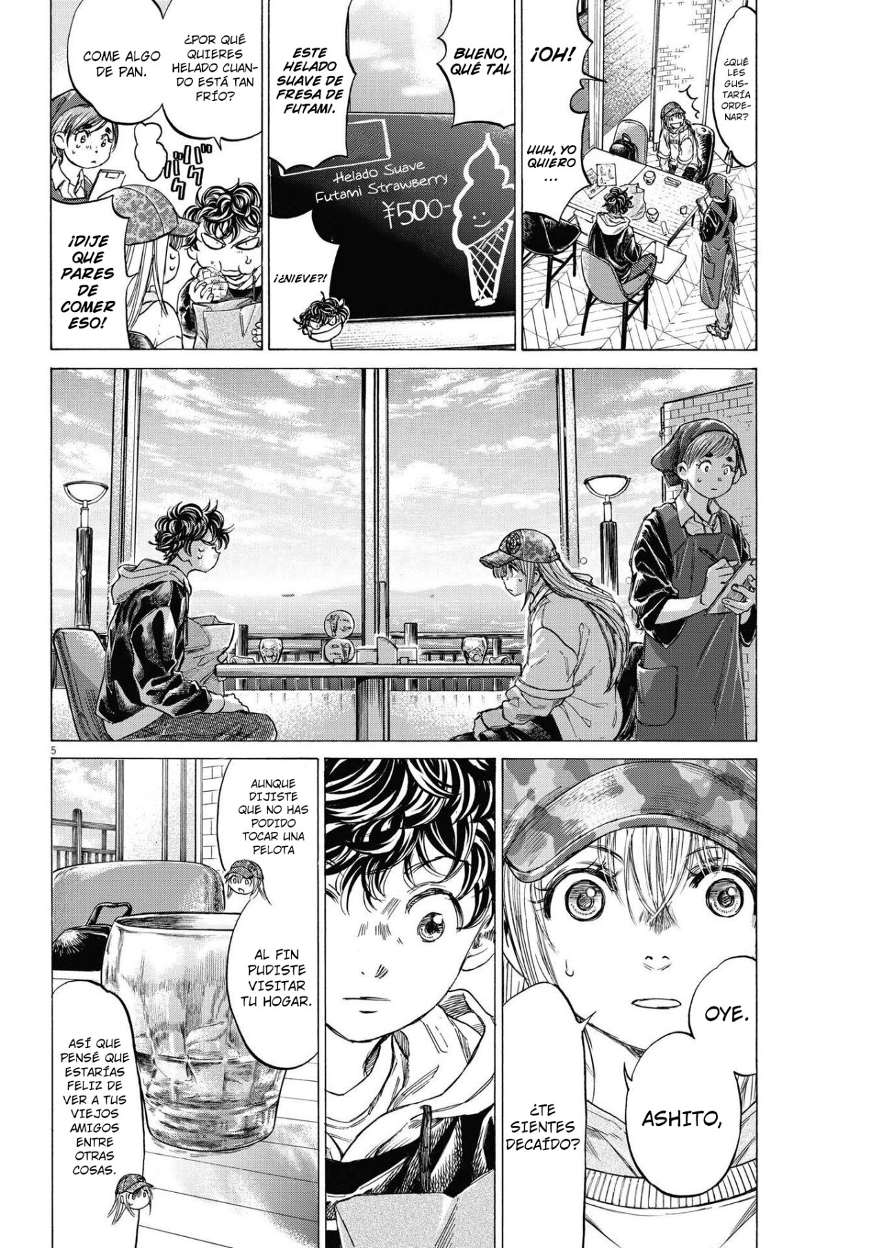 Read Ao ashi Español Manga Online