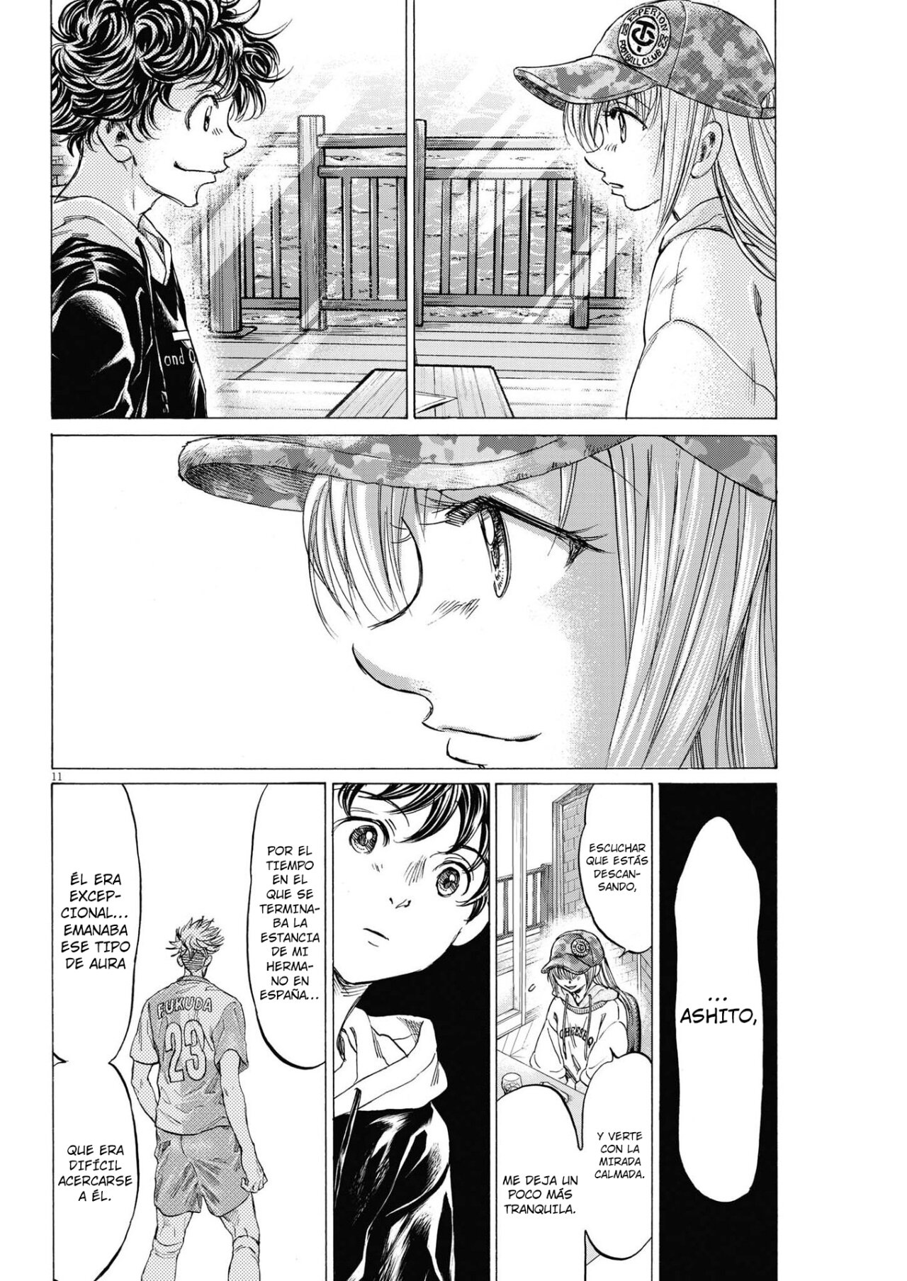 Read Ao ashi Español Manga Online