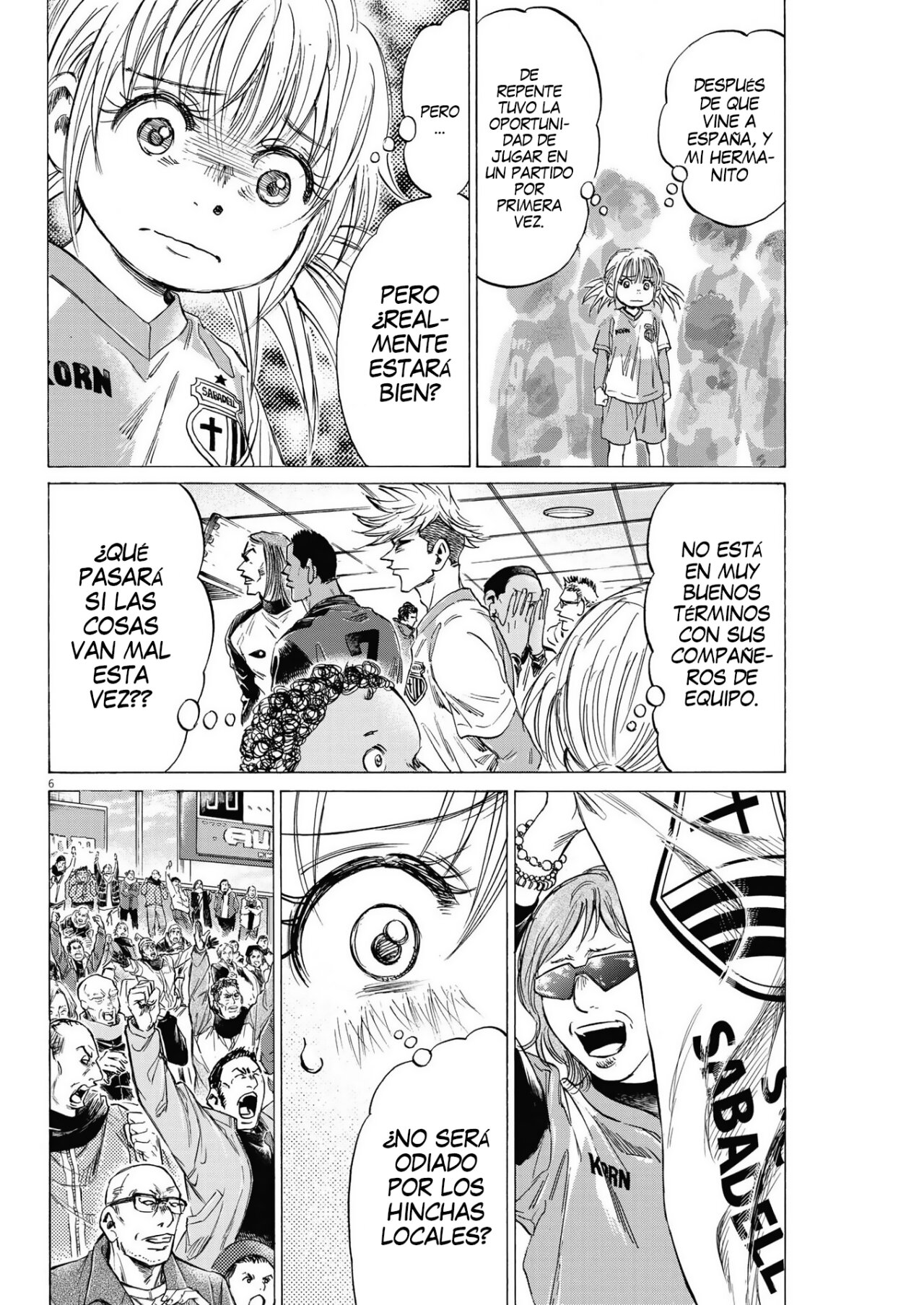 Read Ao ashi Español Manga Online