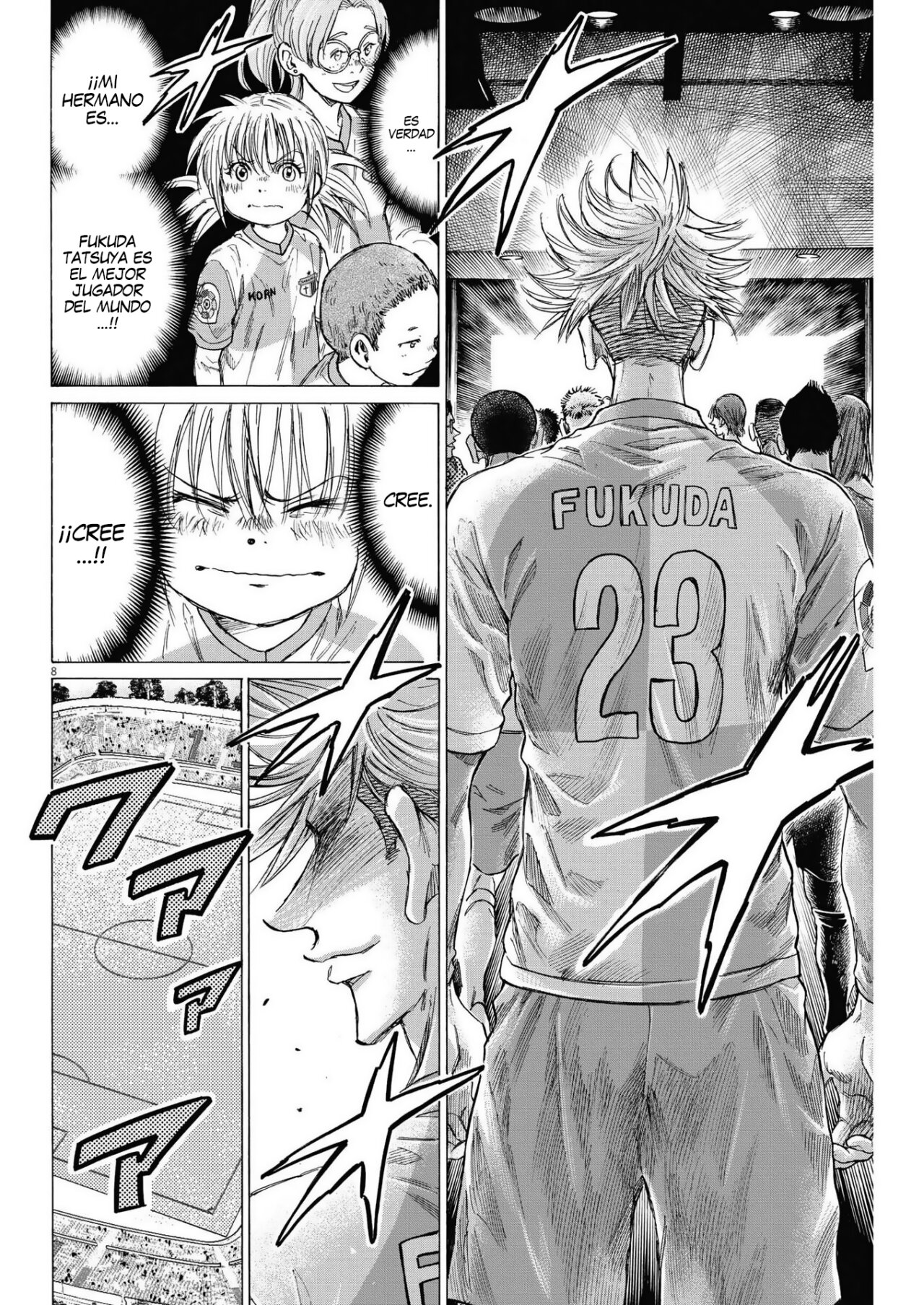 Read Ao ashi Español Manga Online