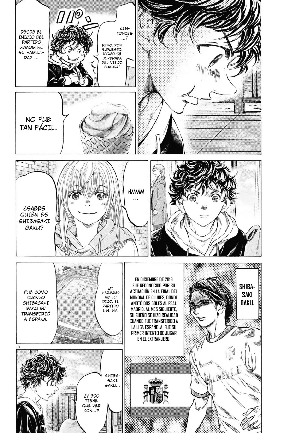 Read Ao ashi Español Manga Online