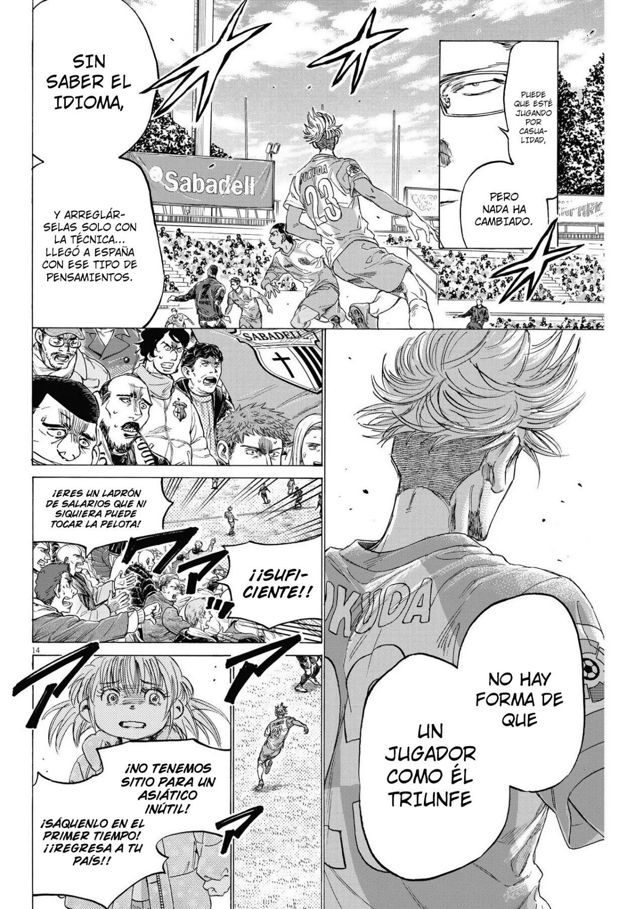 Read Ao ashi Español Manga Online