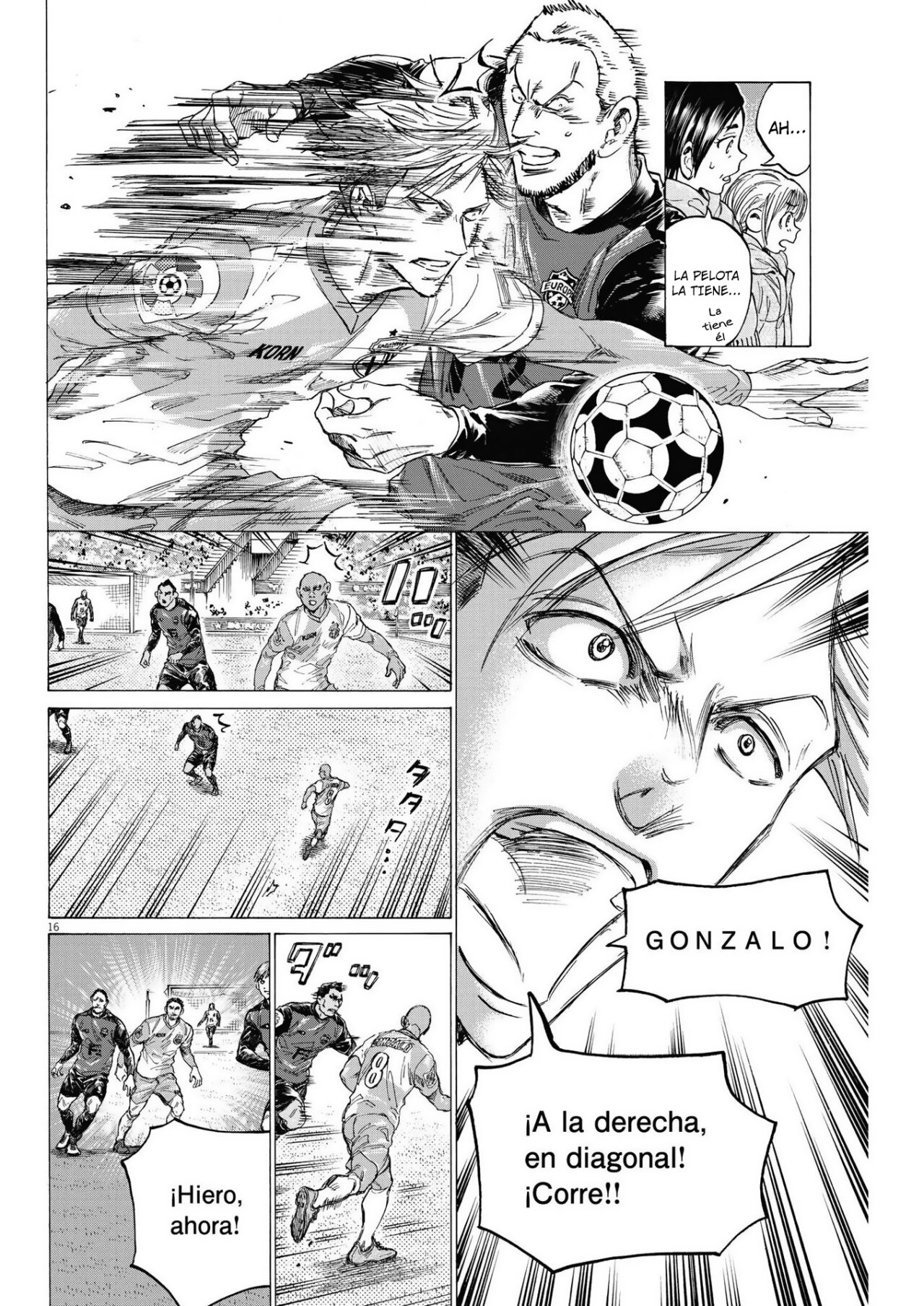 Read Ao ashi Español Manga Online