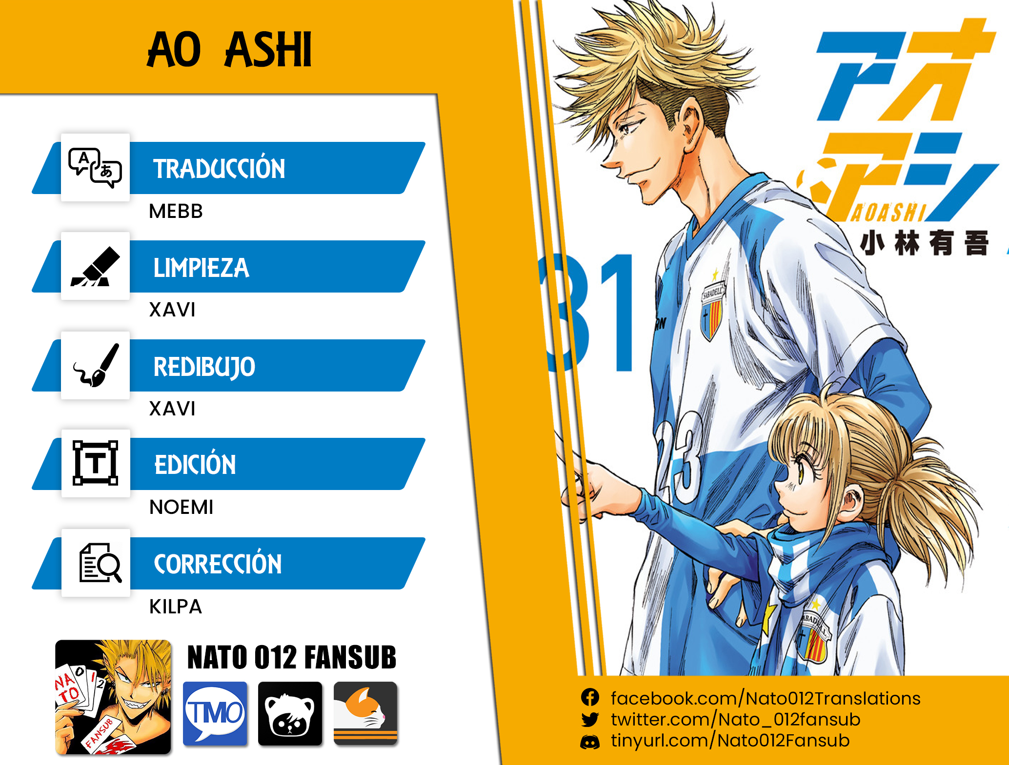 Read Ao ashi Español Manga Online