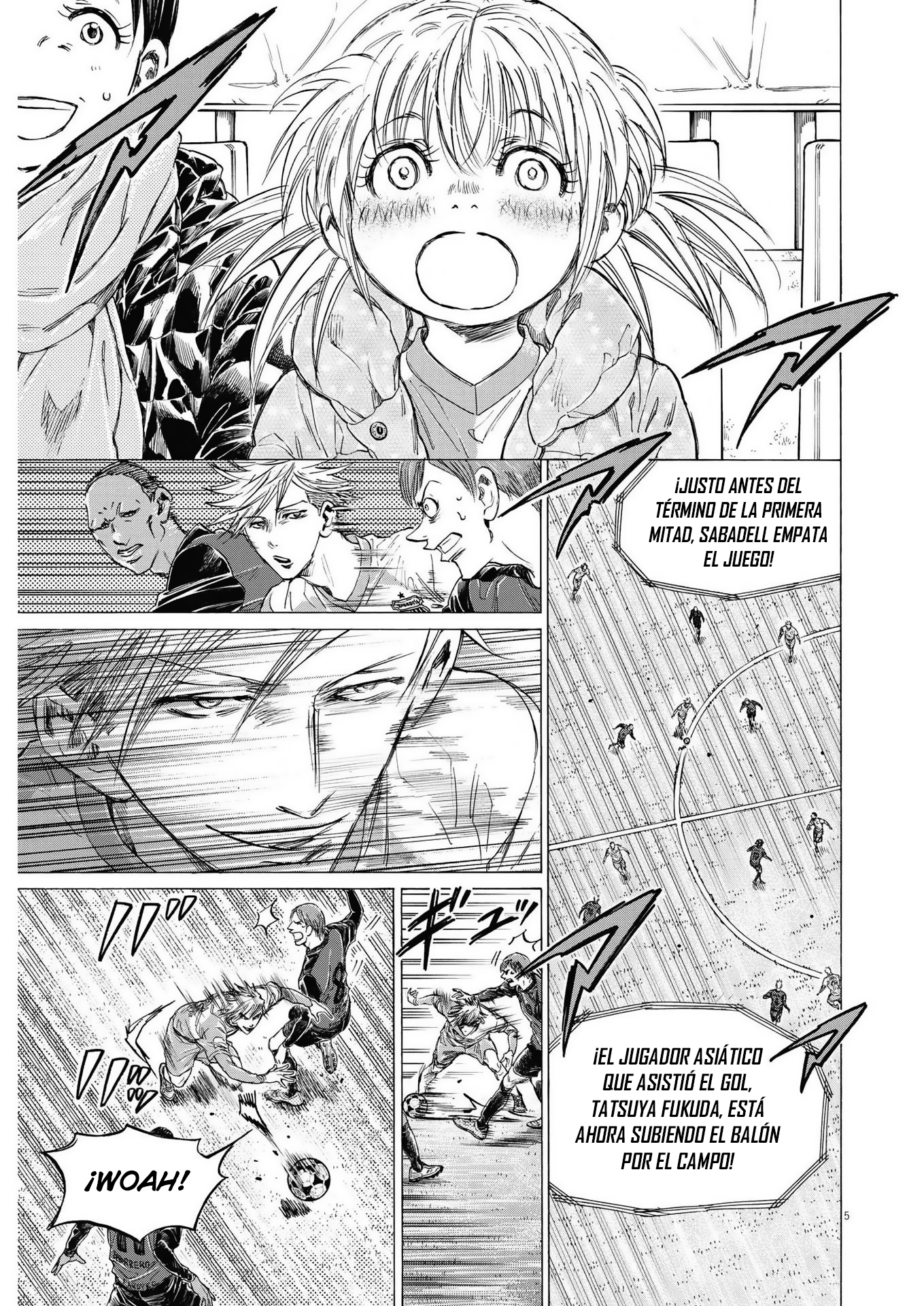 Read Ao ashi Español Manga Online