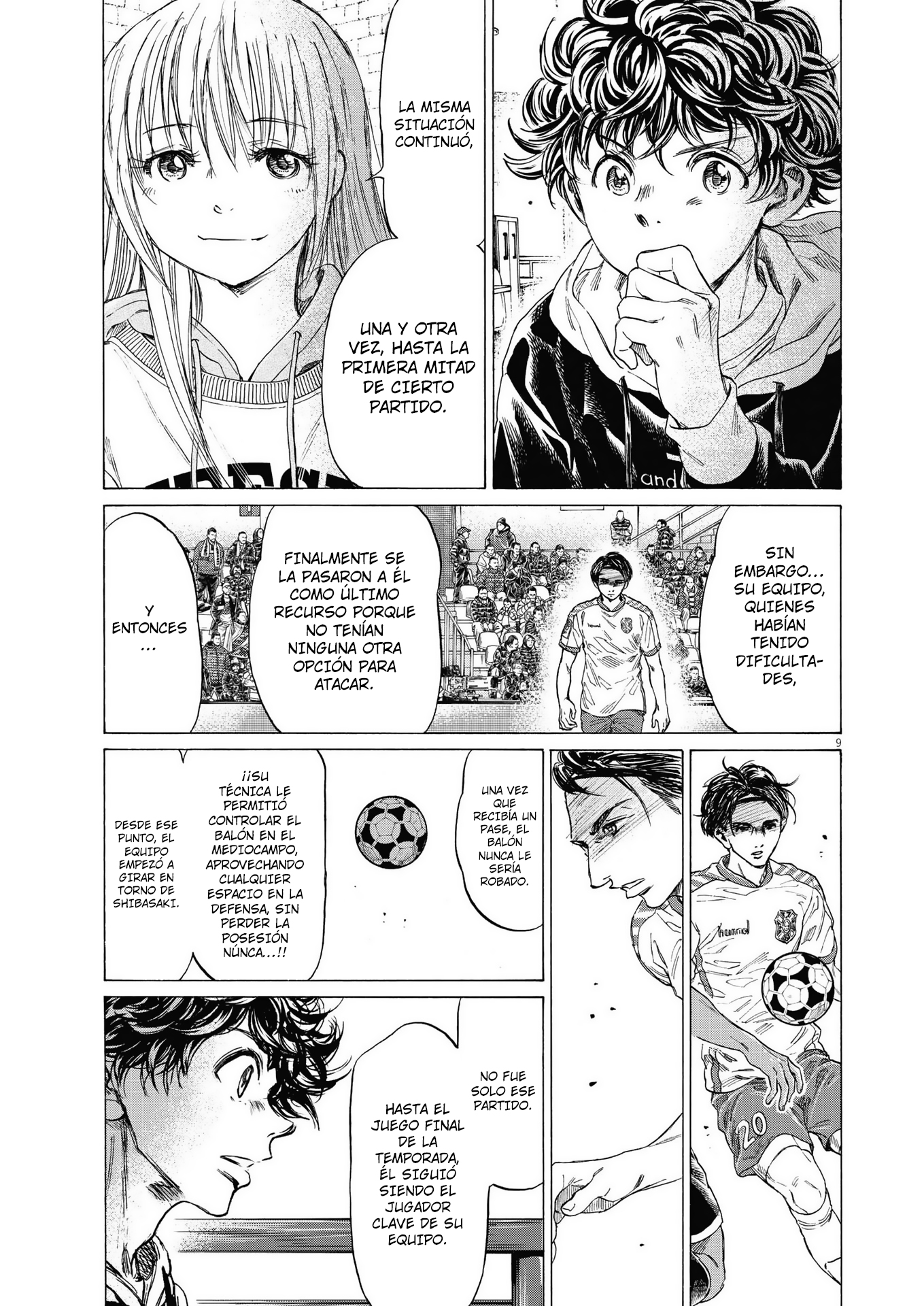 Read Ao ashi Español Manga Online