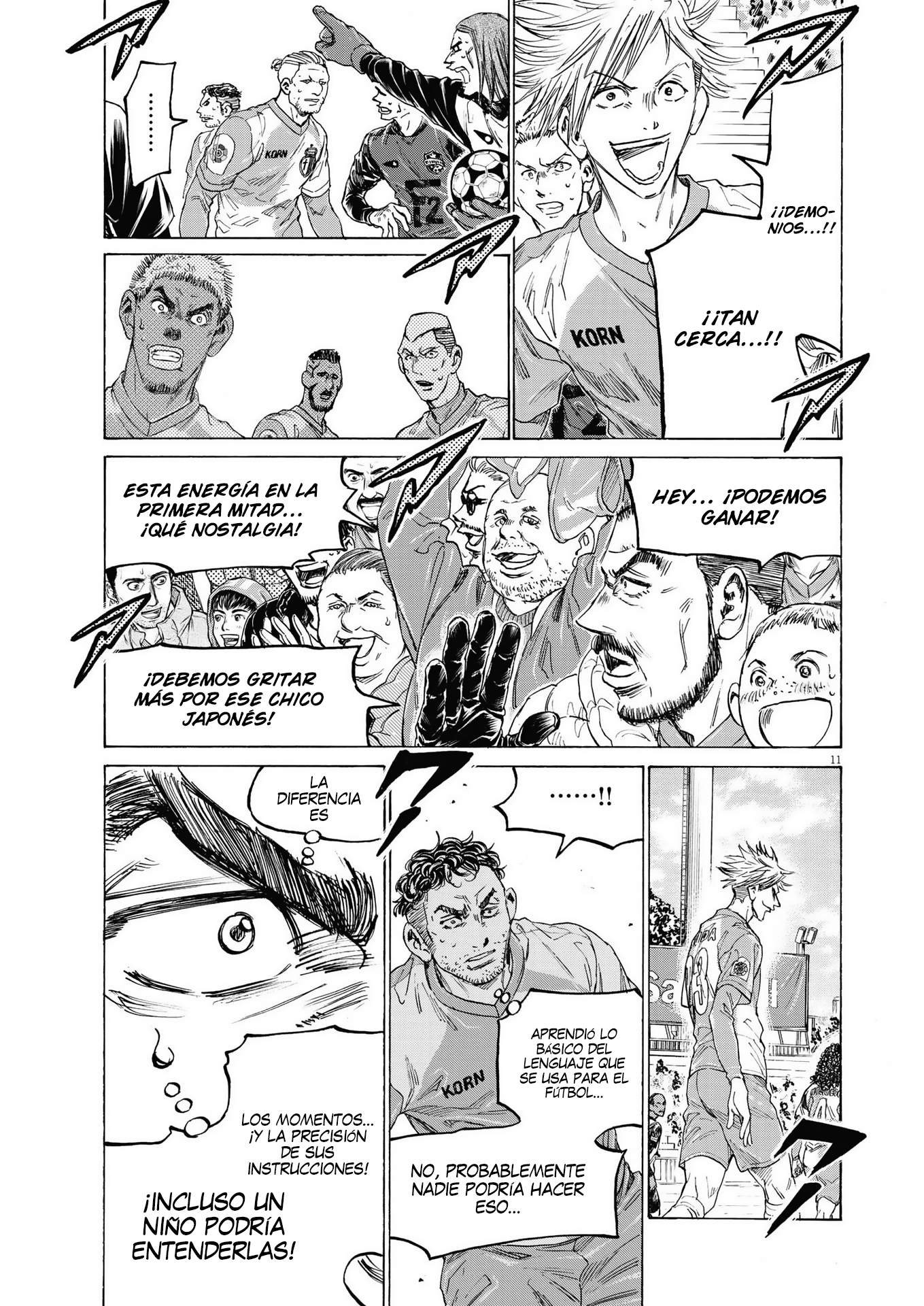 Read Ao ashi Español Manga Online