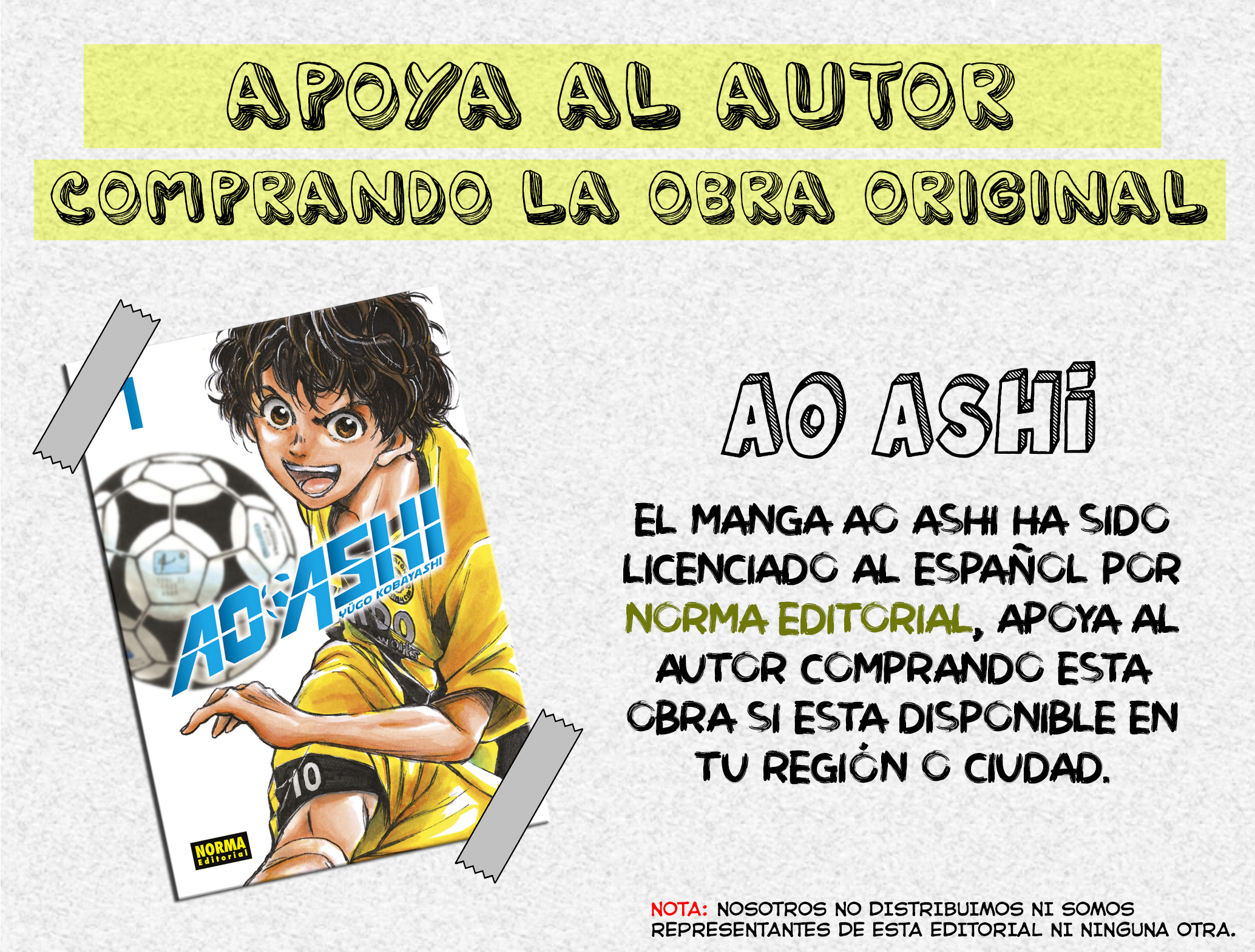 Read Ao ashi Español Manga Online