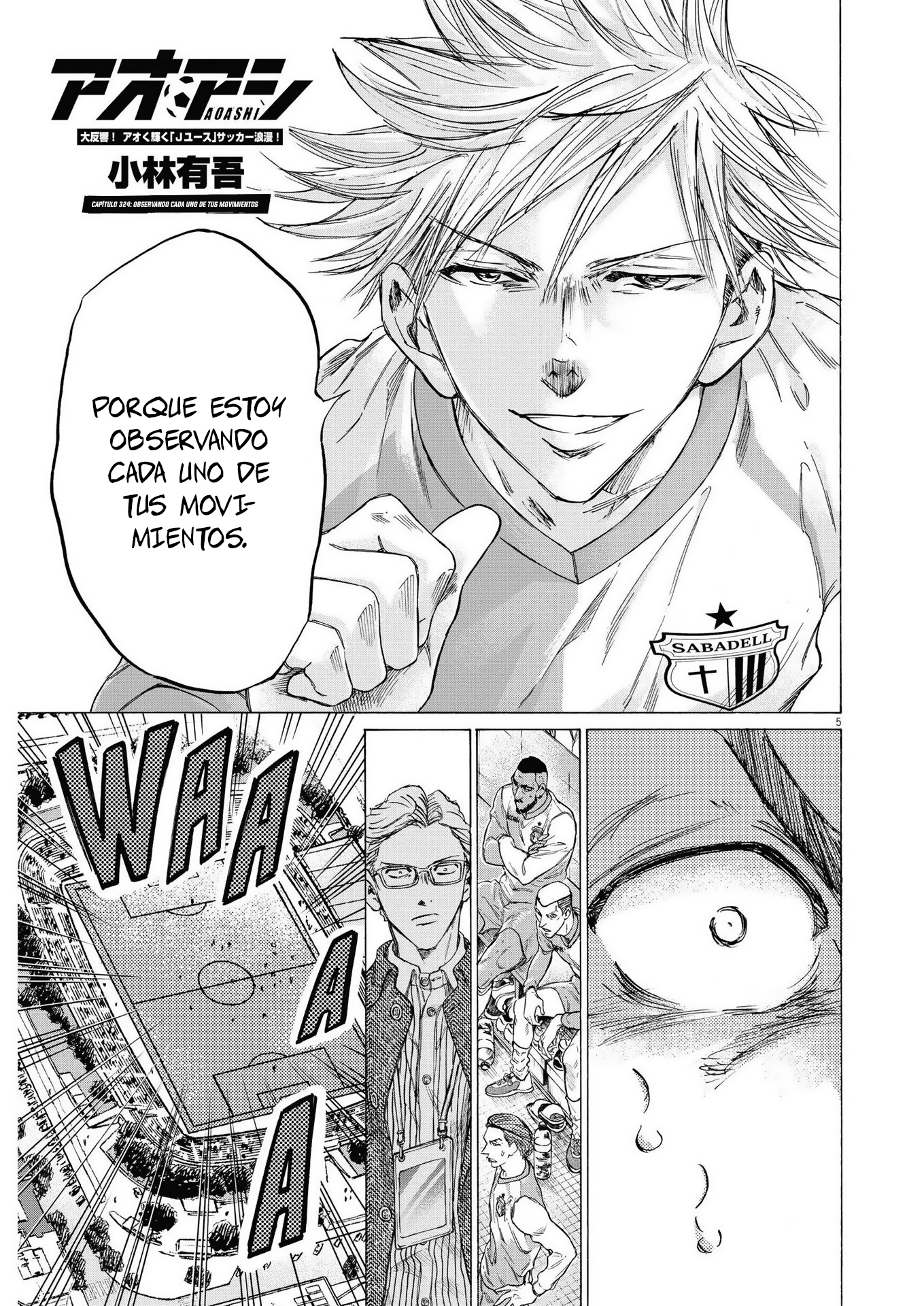 Read Ao ashi Español Manga Online