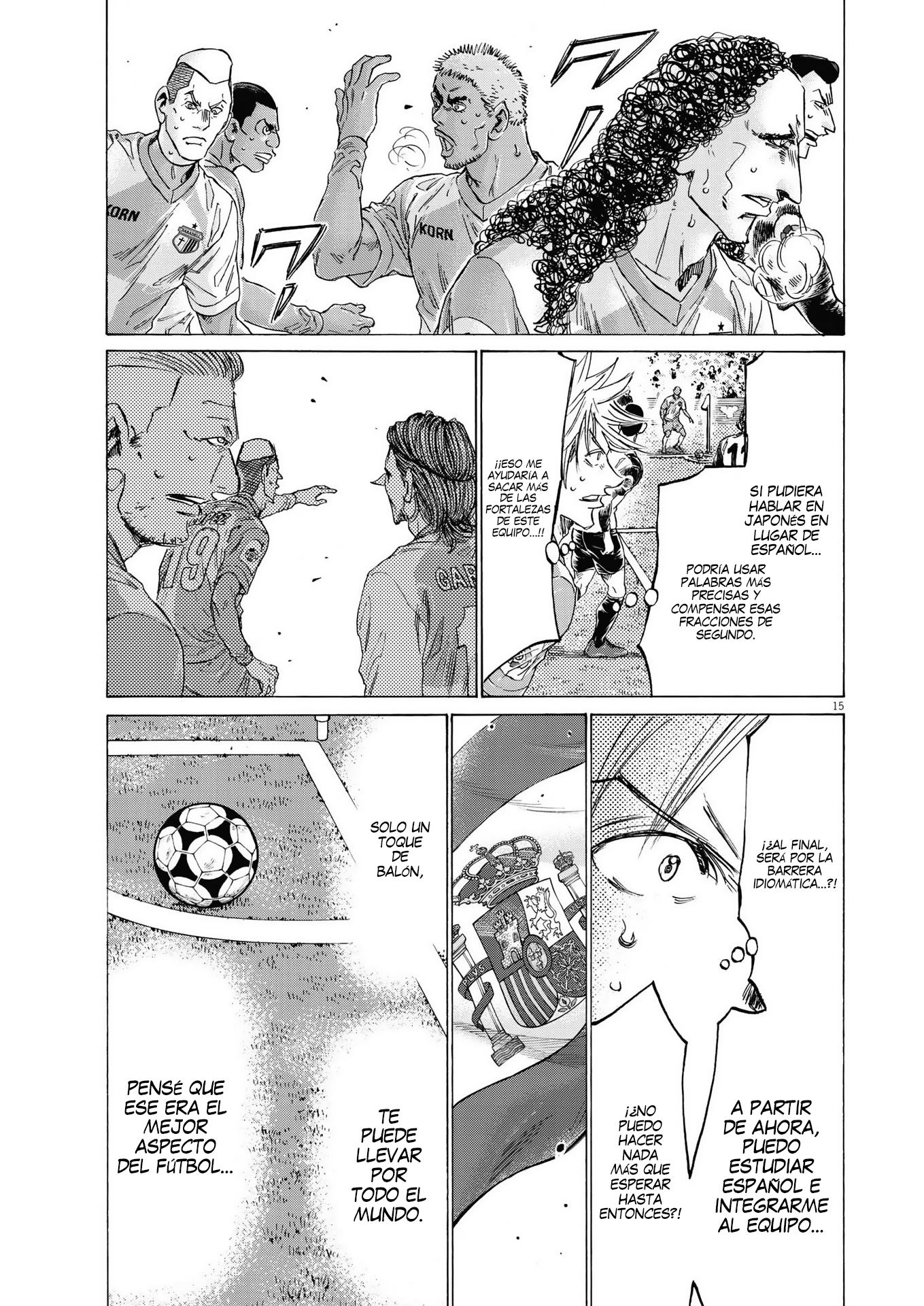 Read Ao ashi Español Manga Online