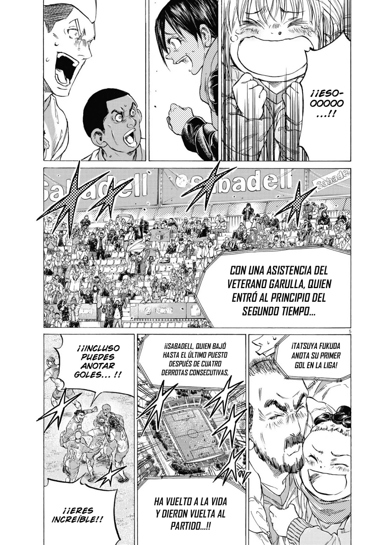 Read Ao ashi Español Manga Online
