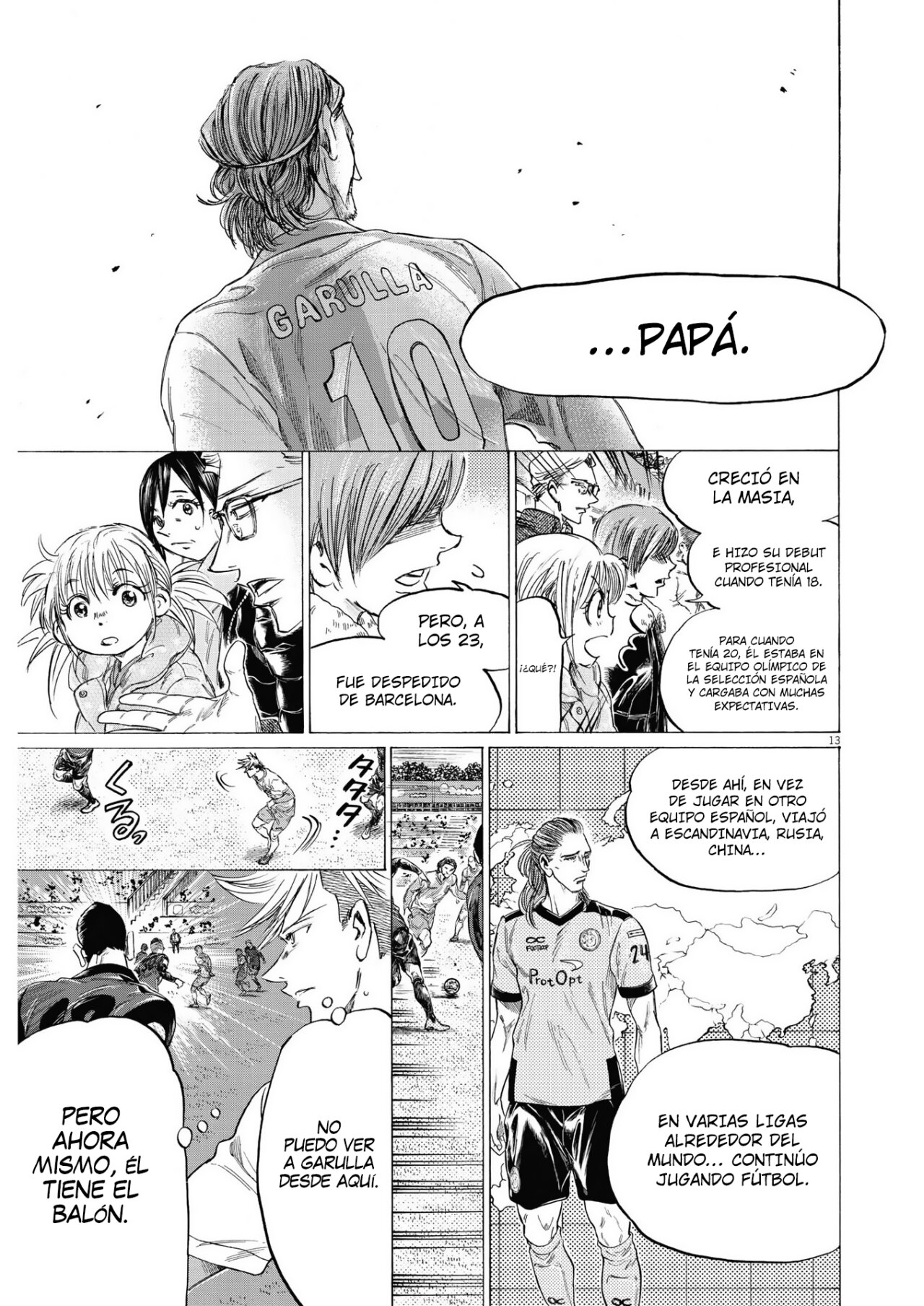 Read Ao ashi Español Manga Online