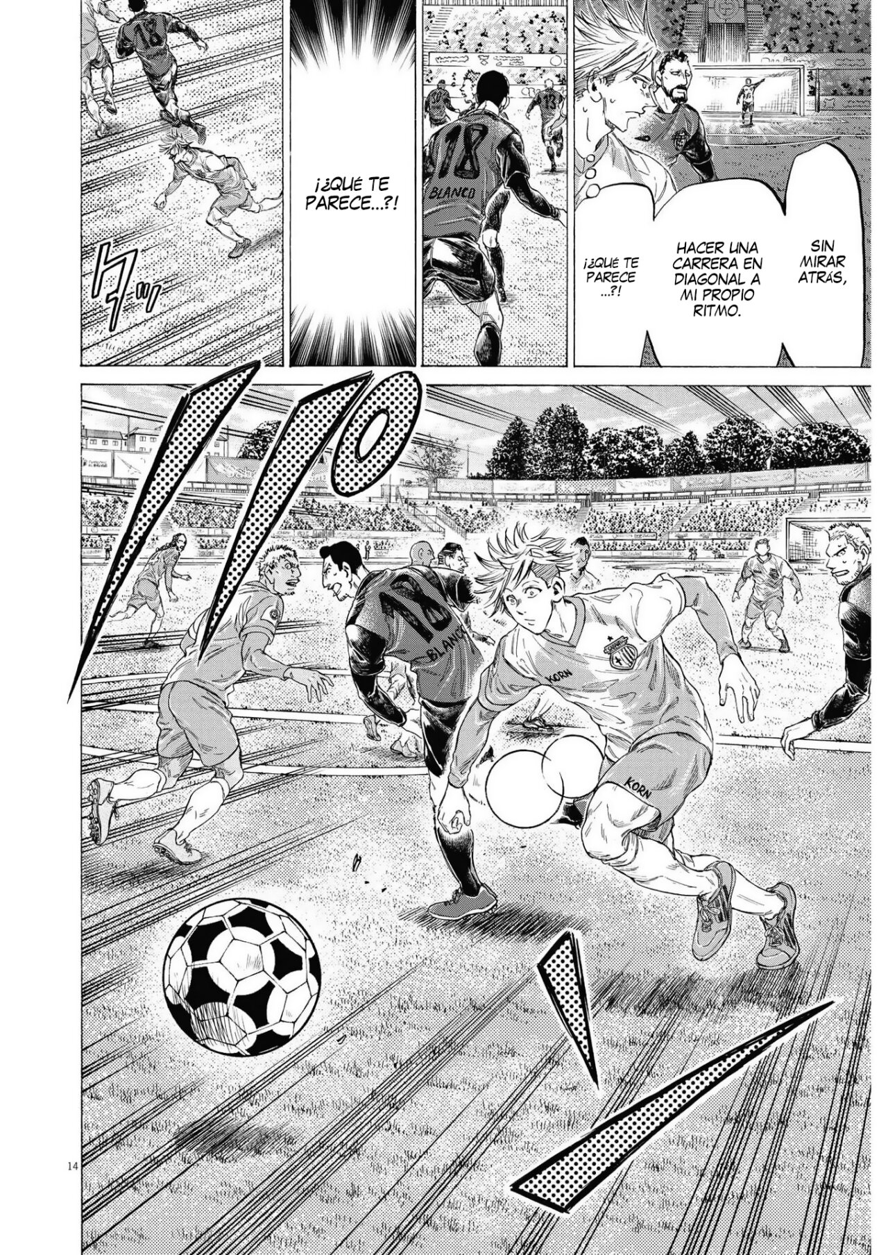 Read Ao ashi Español Manga Online