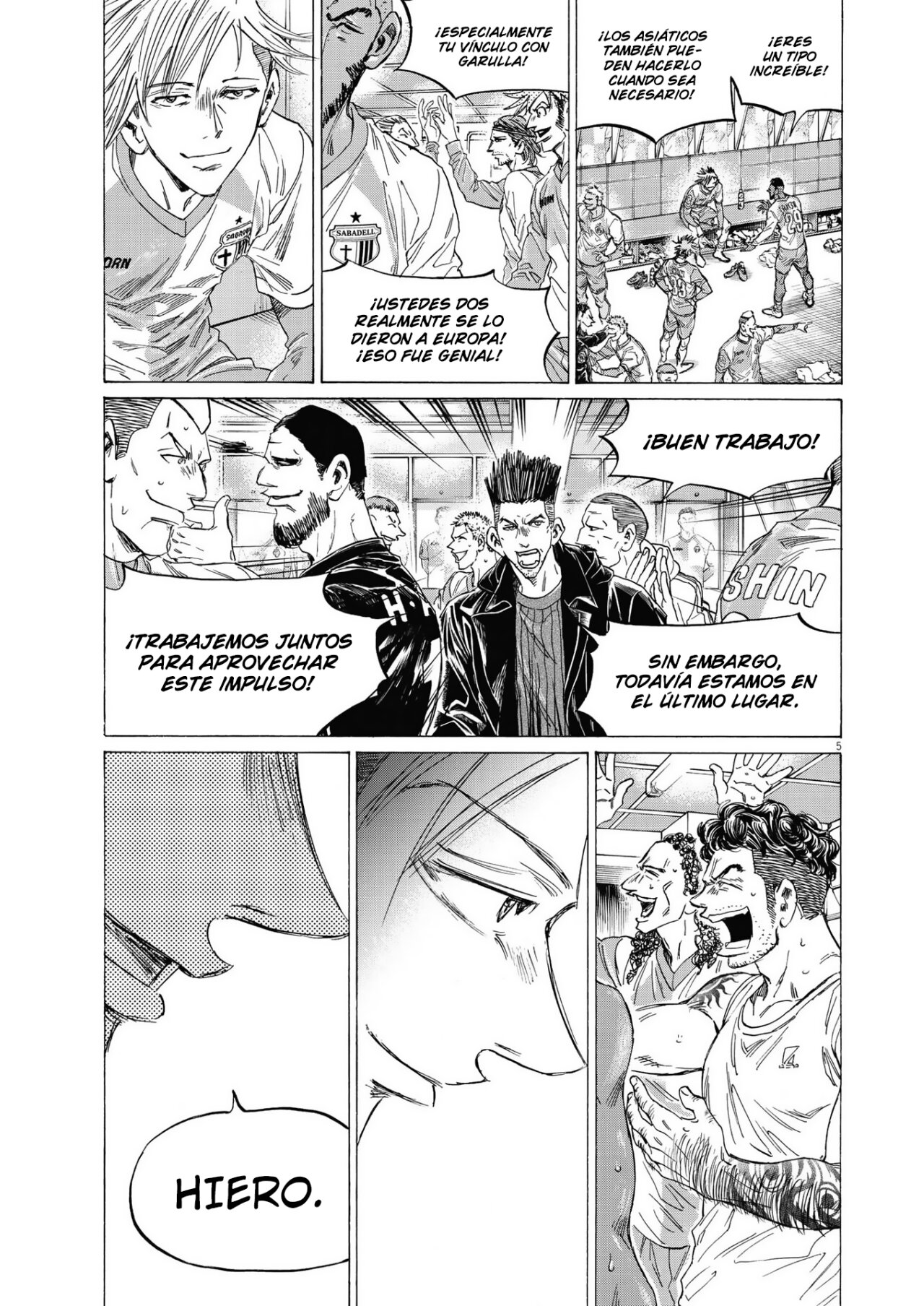 Read Ao ashi Español Manga Online