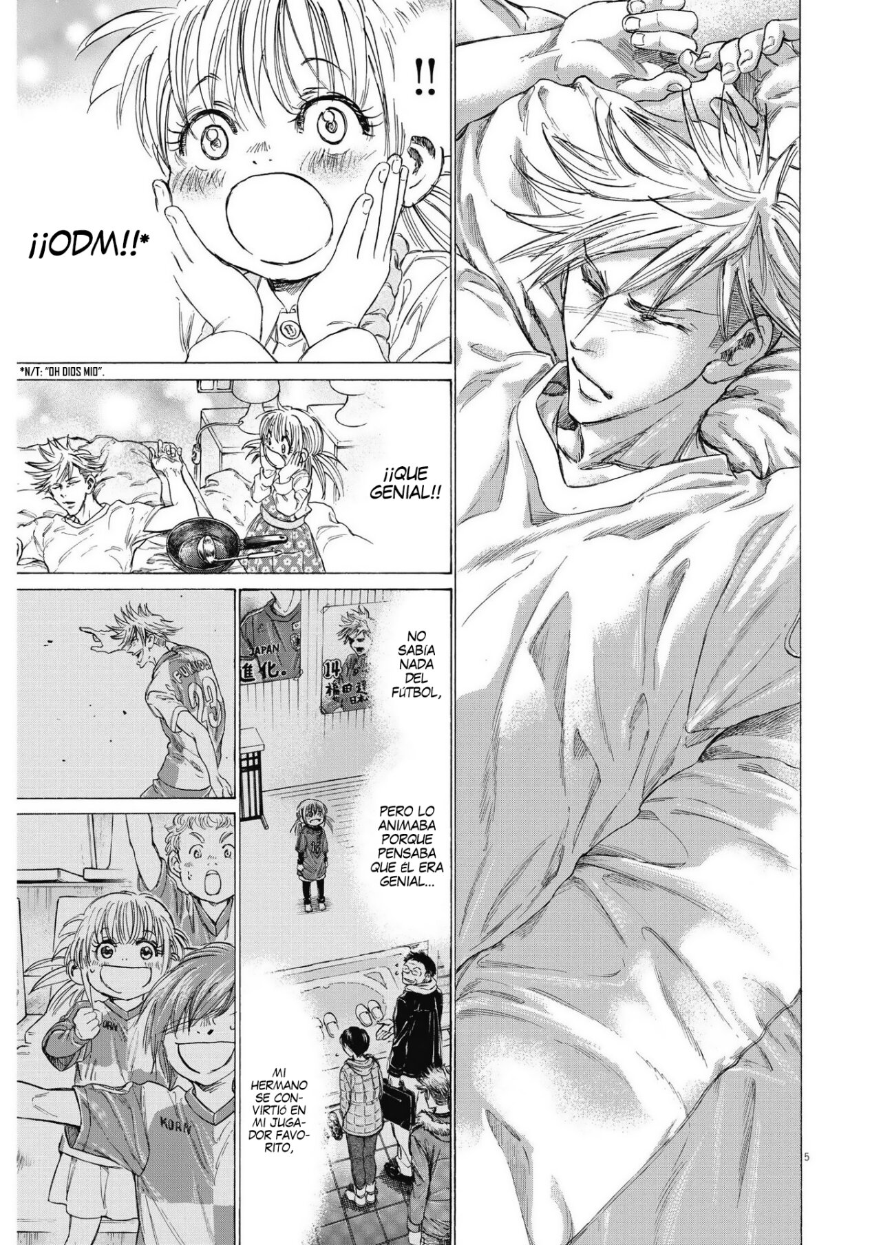 Read Ao ashi Español Manga Online