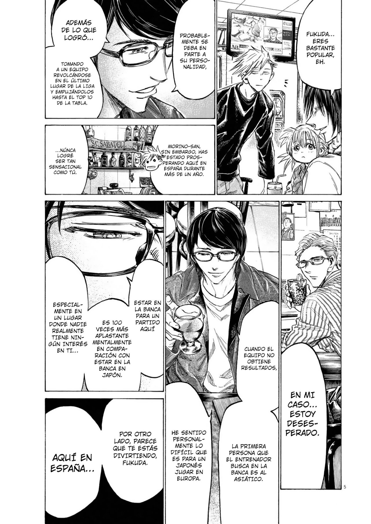 Read Ao ashi Español Manga Online