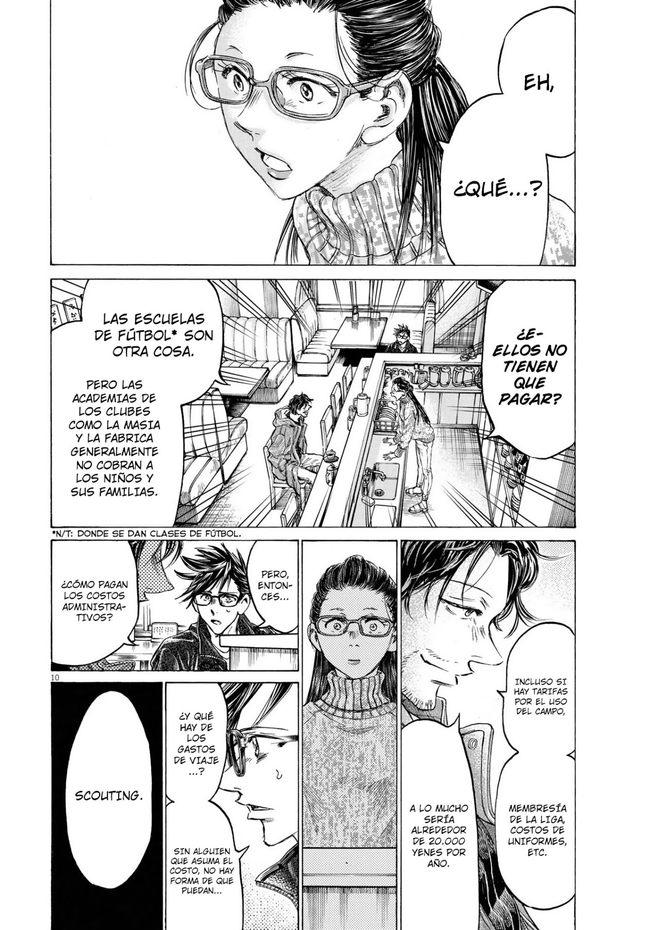 Read Ao ashi Español Manga Online