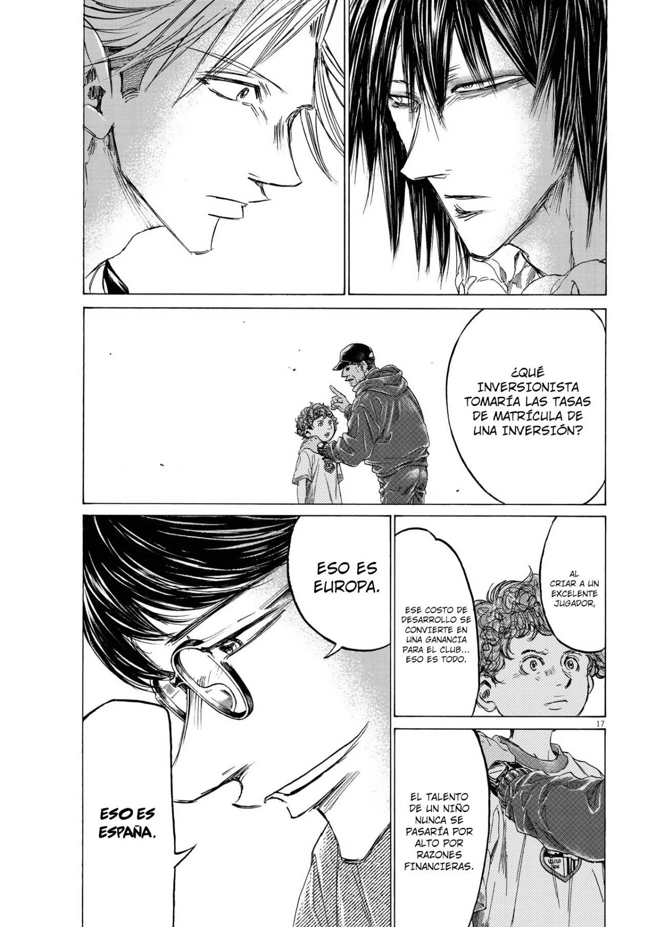 Read Ao ashi Español Manga Online