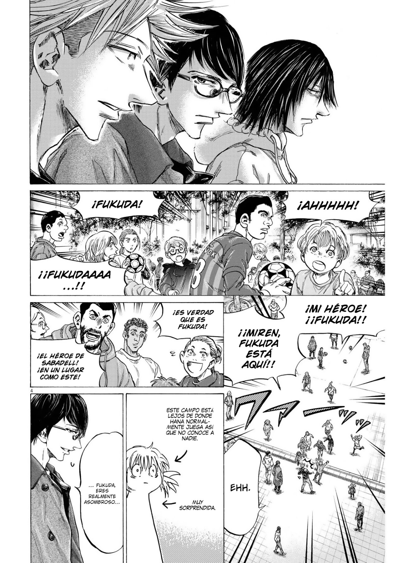 Read Ao ashi Español Manga Online