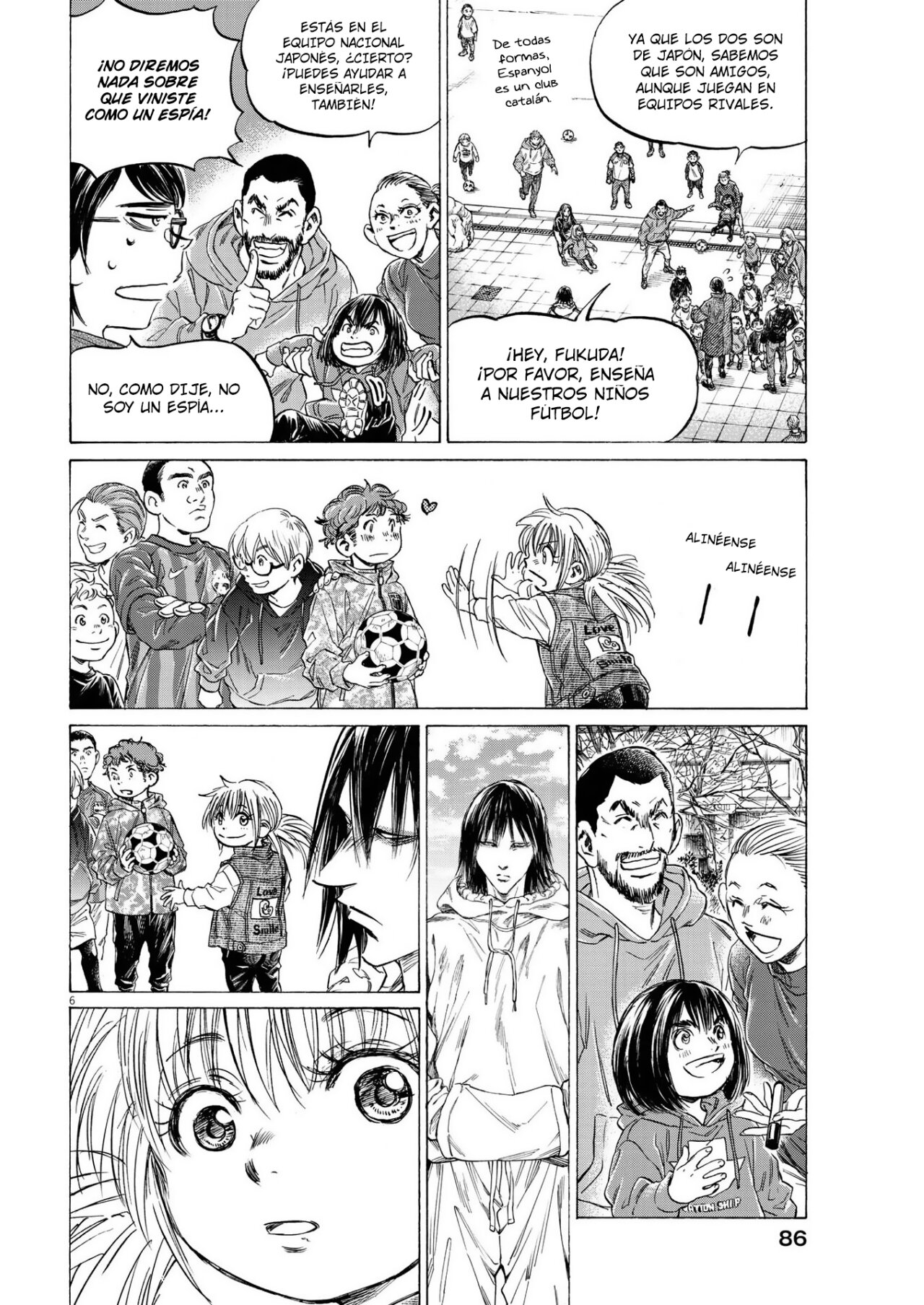 Read Ao ashi Español Manga Online