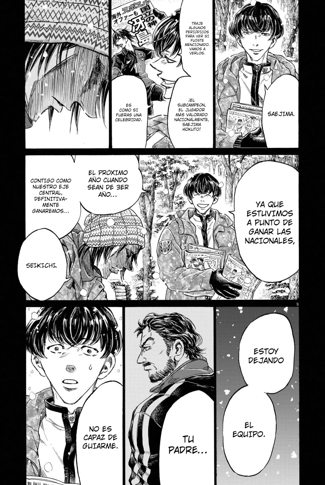 Read Ao ashi Español Manga Online