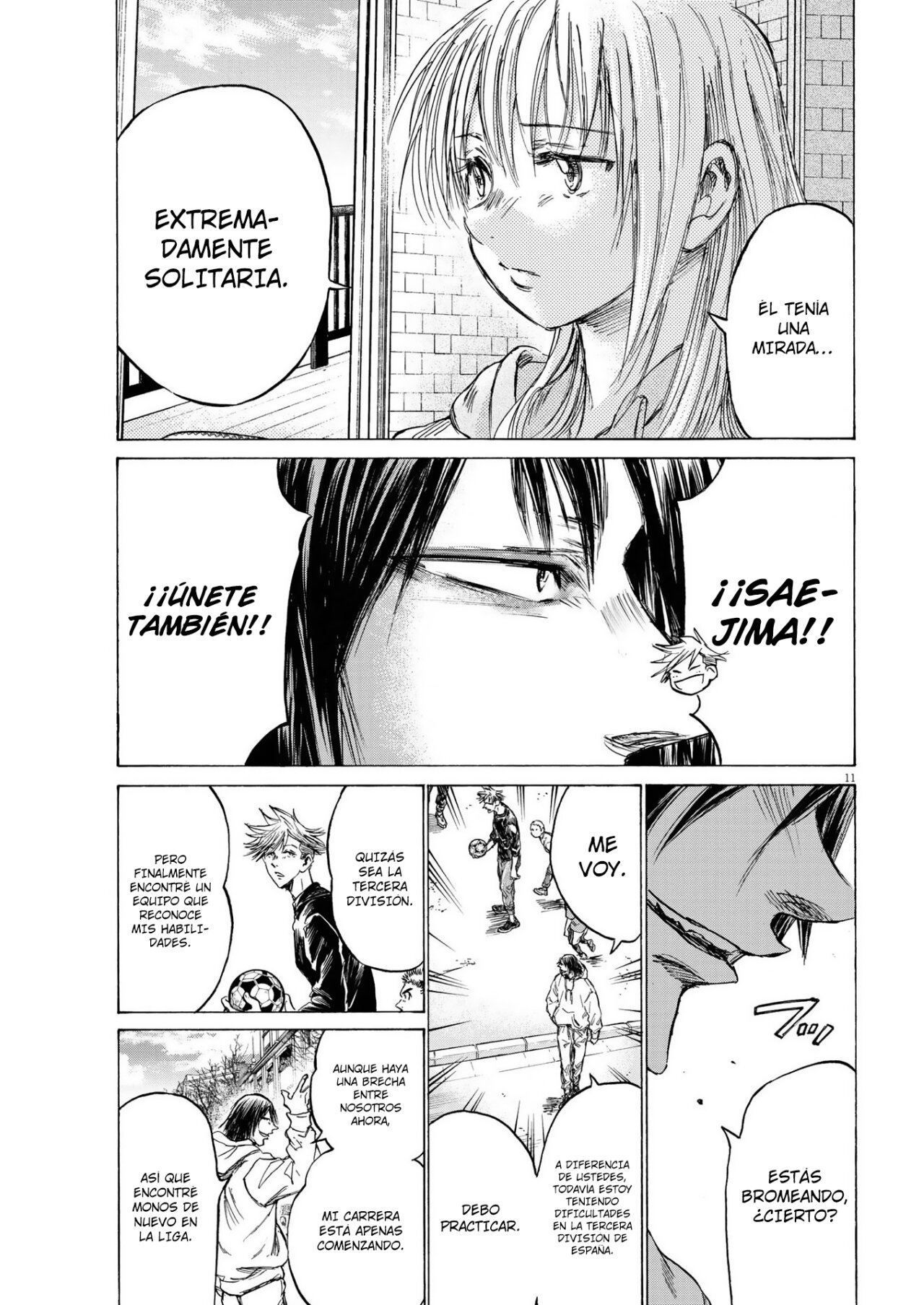 Read Ao ashi Español Manga Online