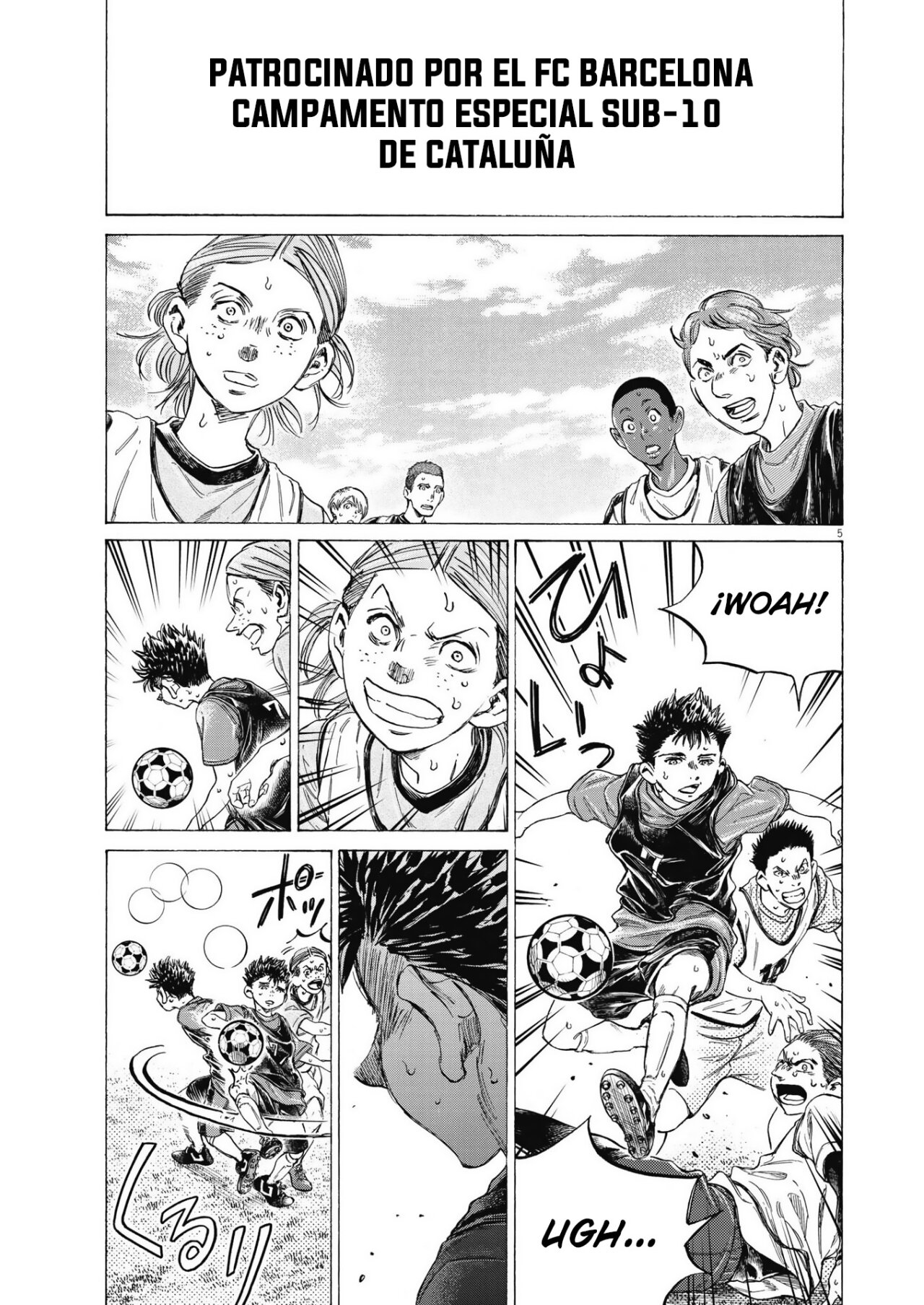 Read Ao ashi Español Manga Online