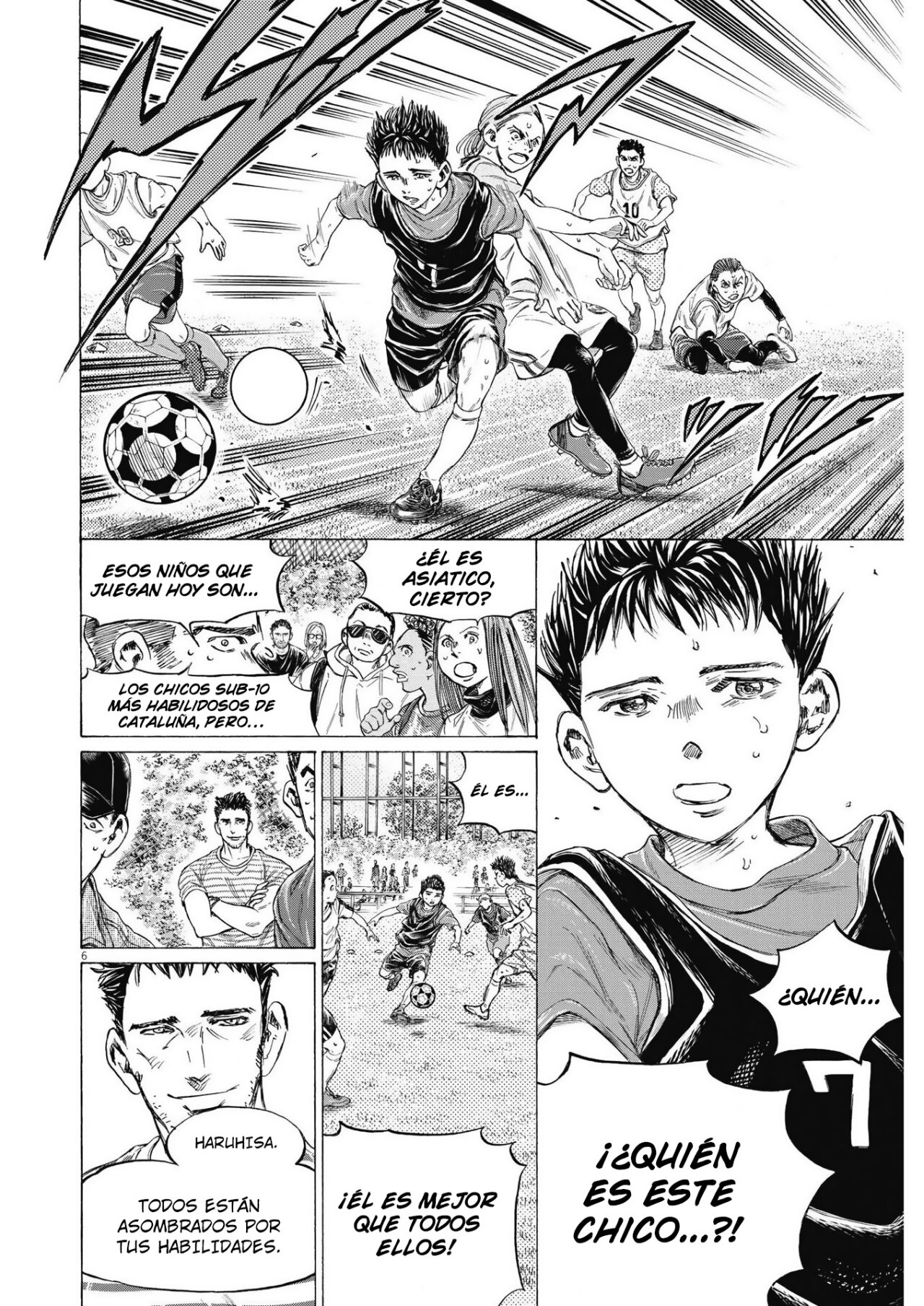 Read Ao ashi Español Manga Online