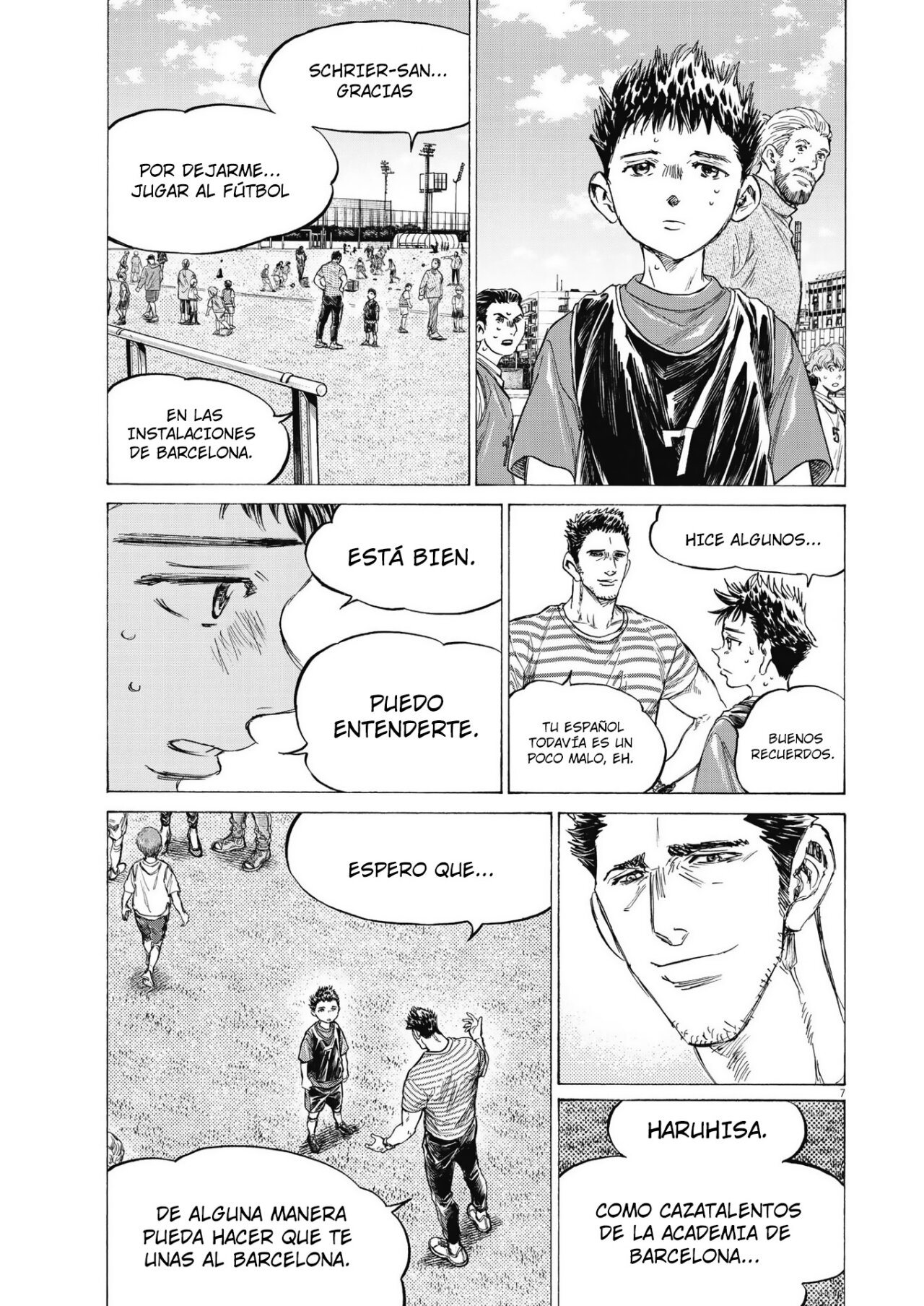 Read Ao ashi Español Manga Online