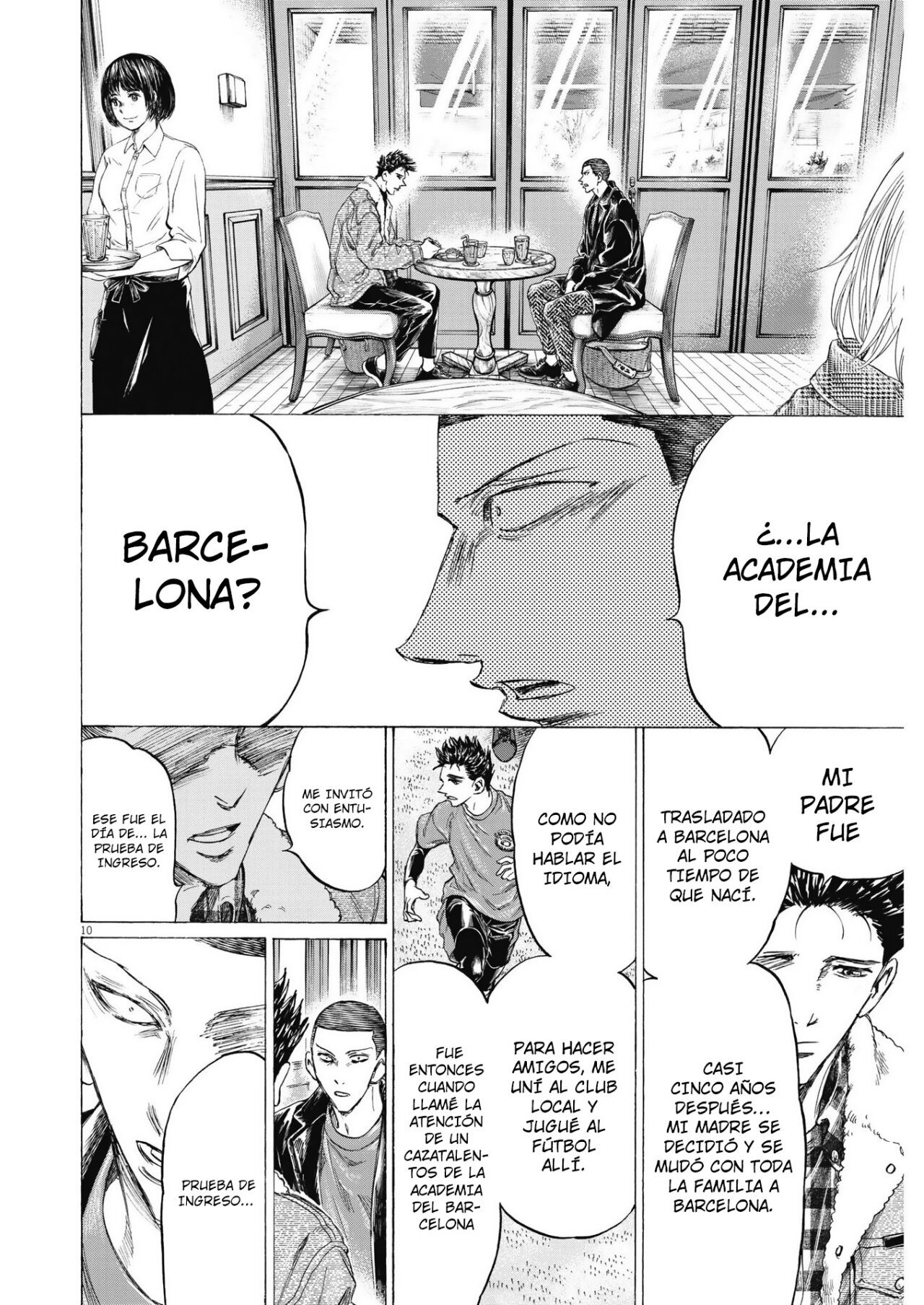 Read Ao ashi Español Manga Online