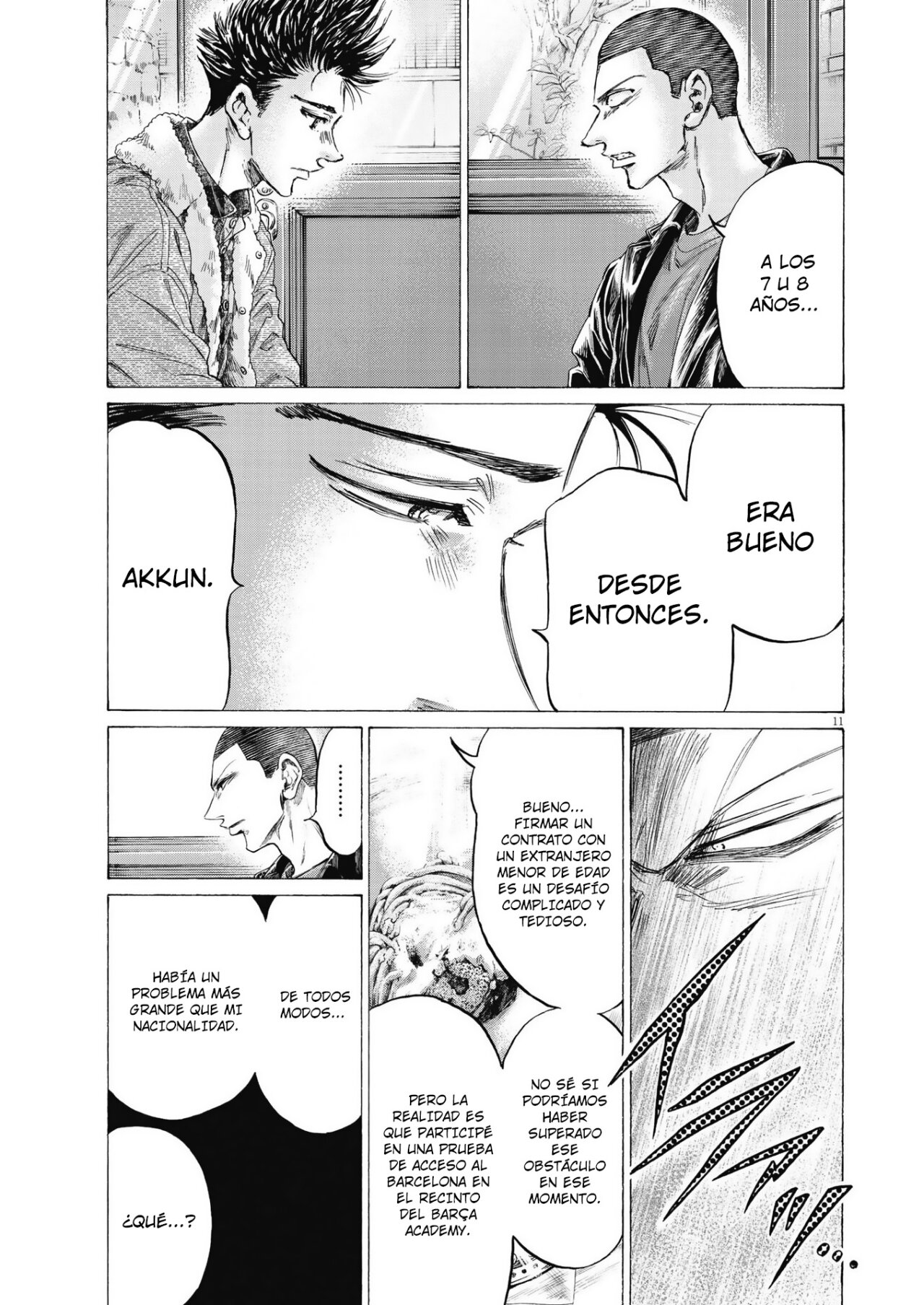 Read Ao ashi Español Manga Online