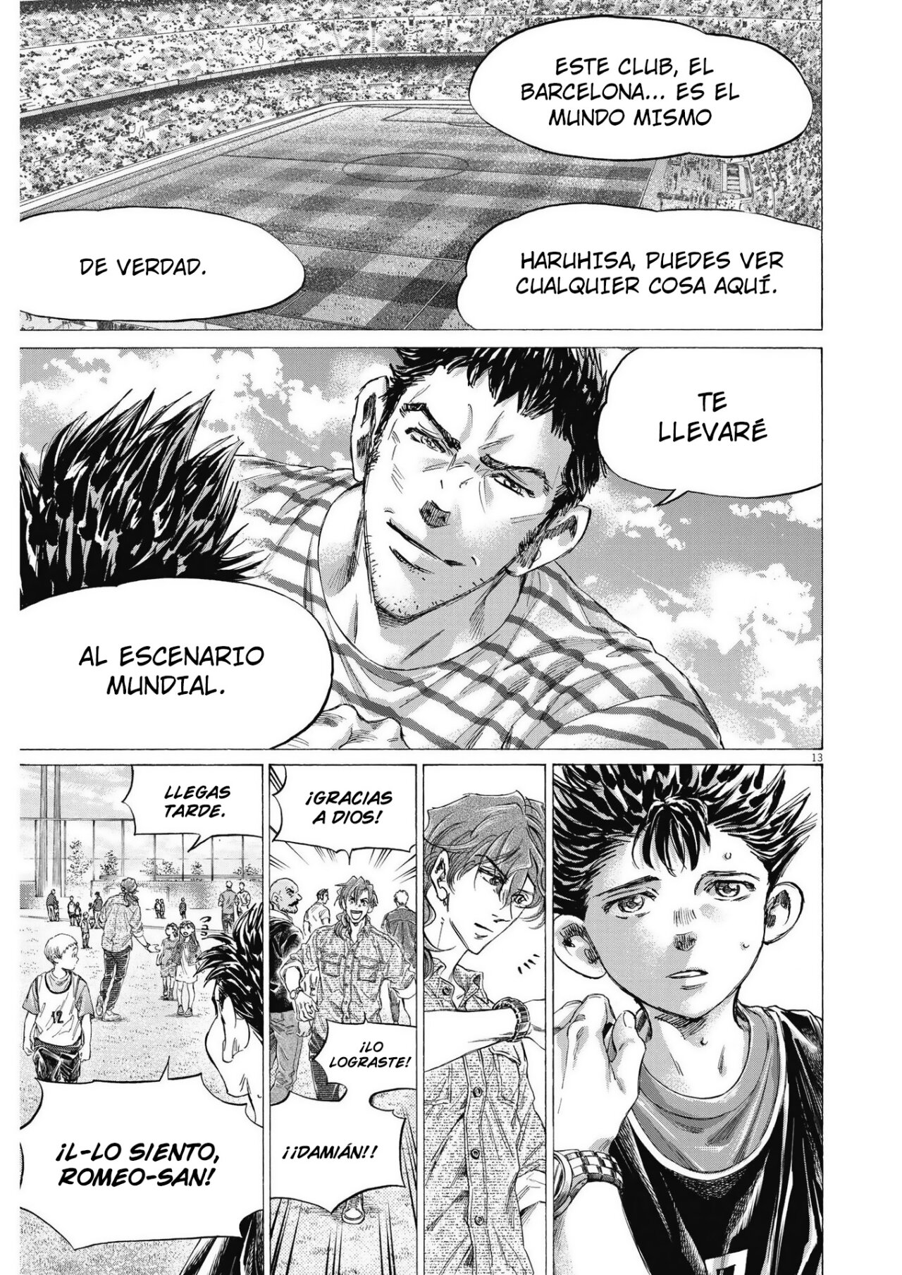 Read Ao ashi Español Manga Online