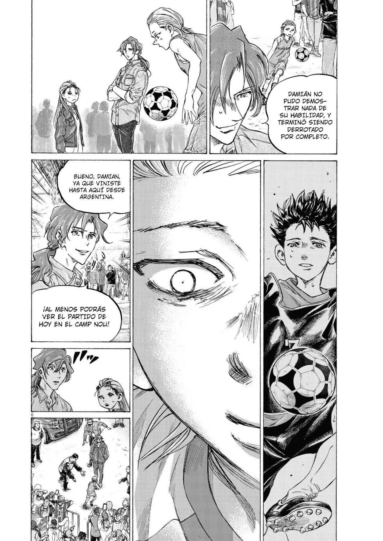 Read Ao ashi Español Manga Online