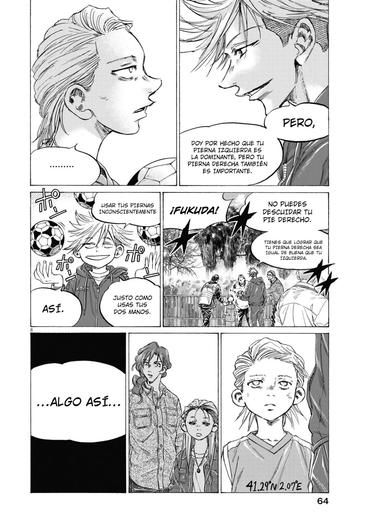 Read Ao ashi Español Manga Online