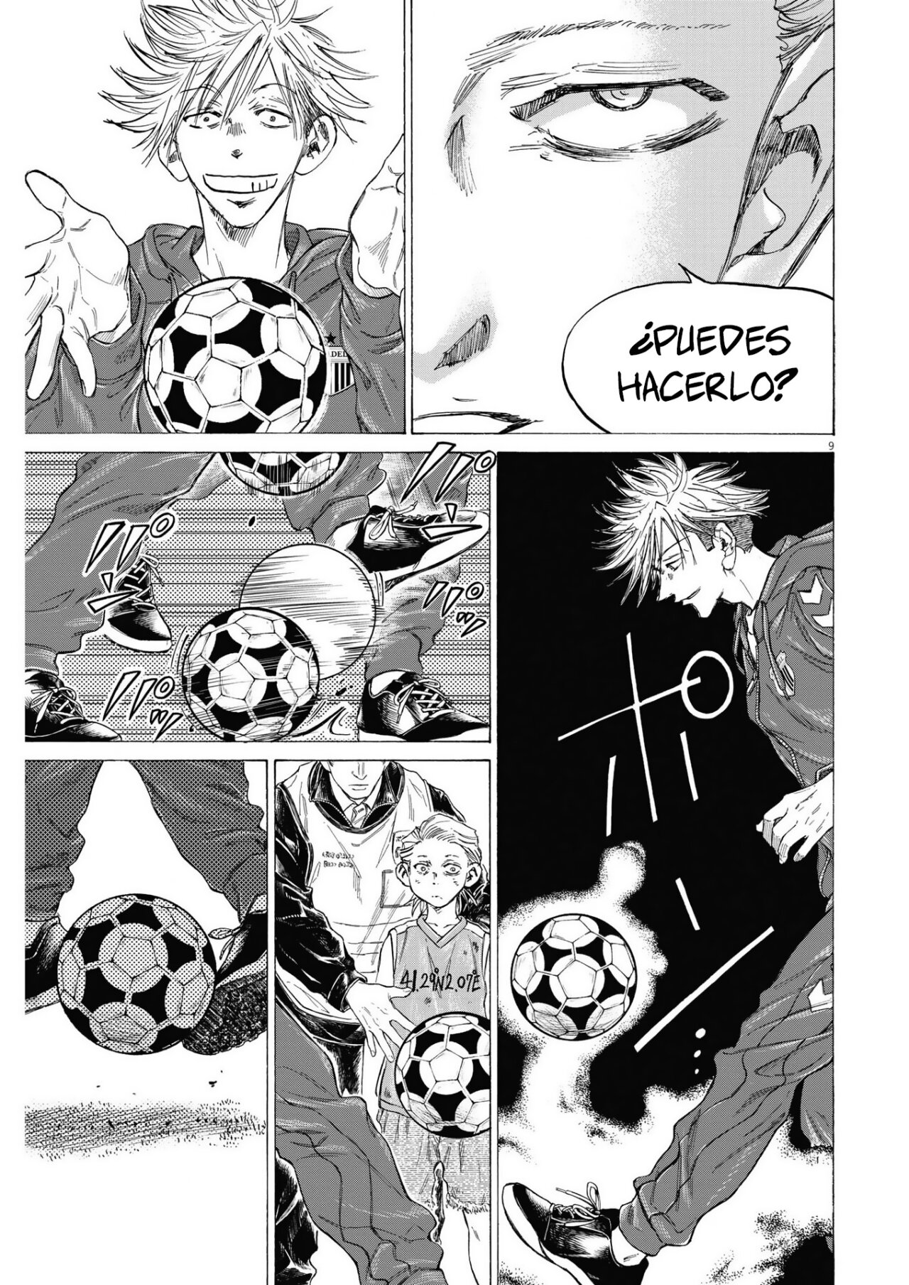 Read Ao ashi Español Manga Online