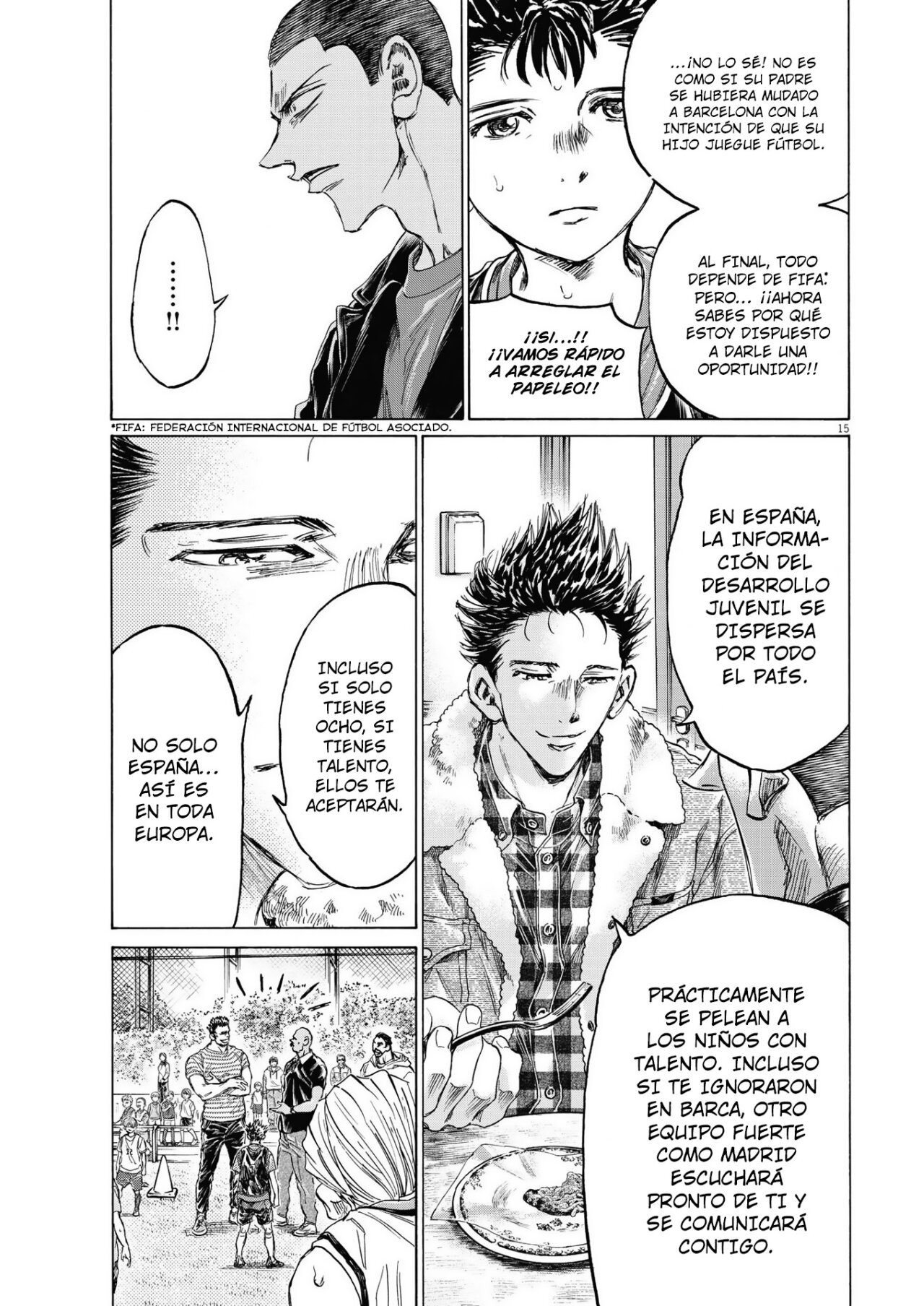 Read Ao ashi Español Manga Online