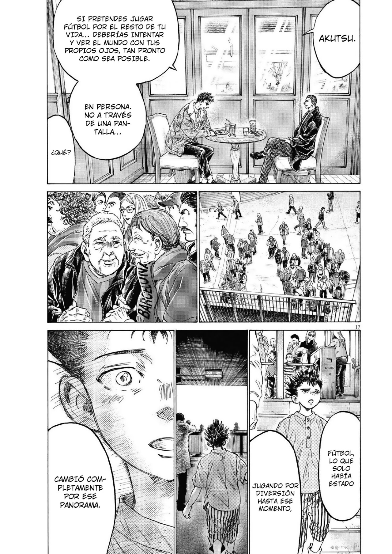 Read Ao ashi Español Manga Online