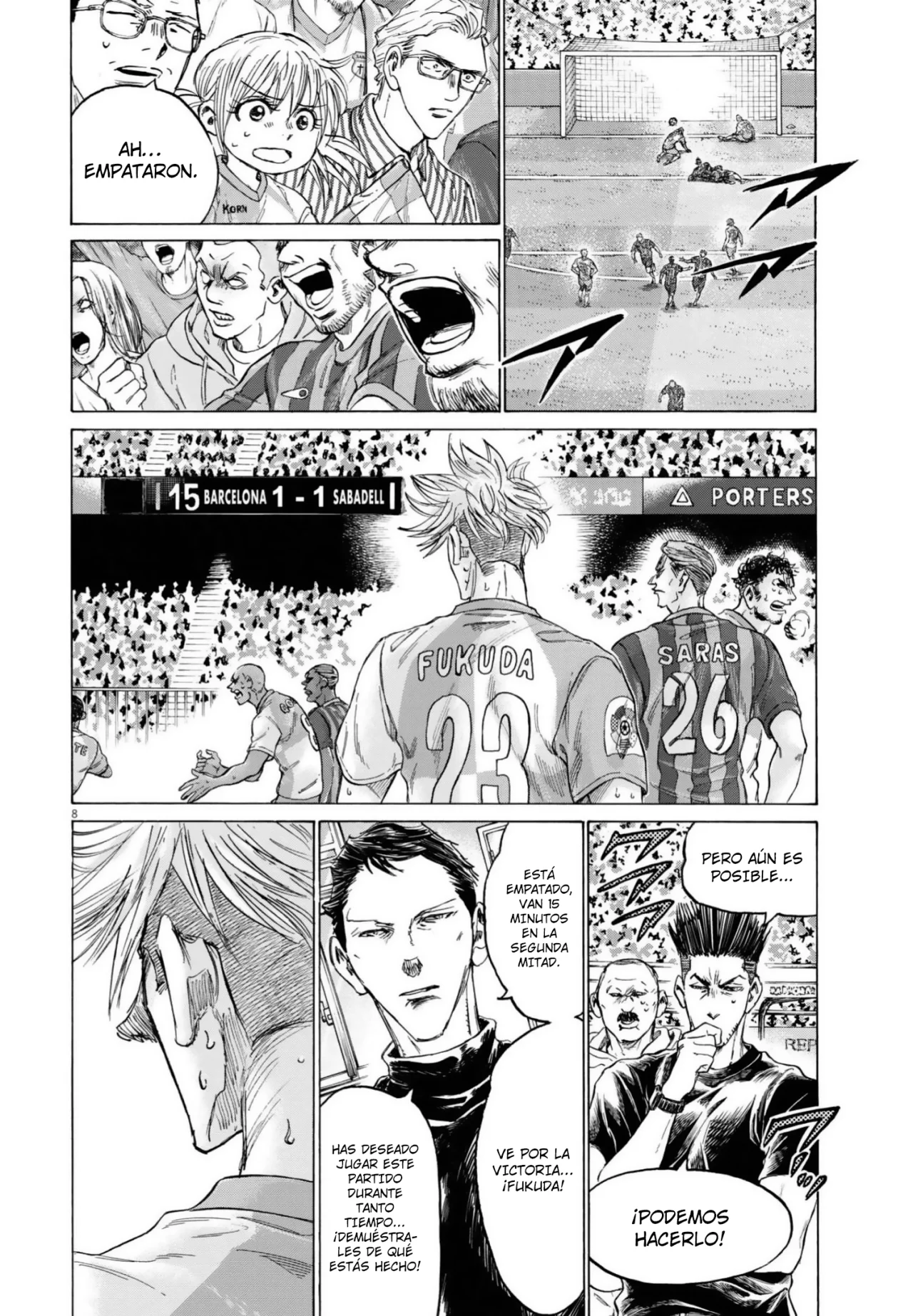 Read Ao ashi Español Manga Online