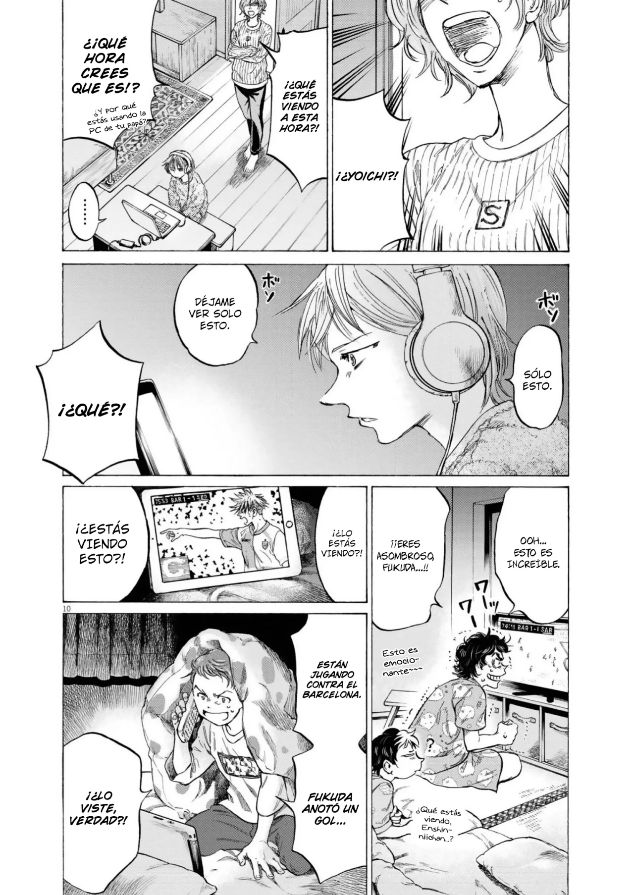 Read Ao ashi Español Manga Online