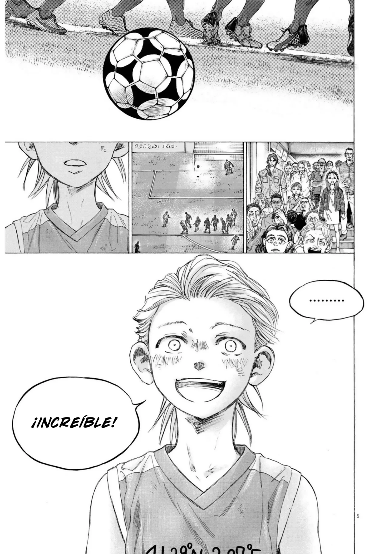 Read Ao ashi Español Manga Online