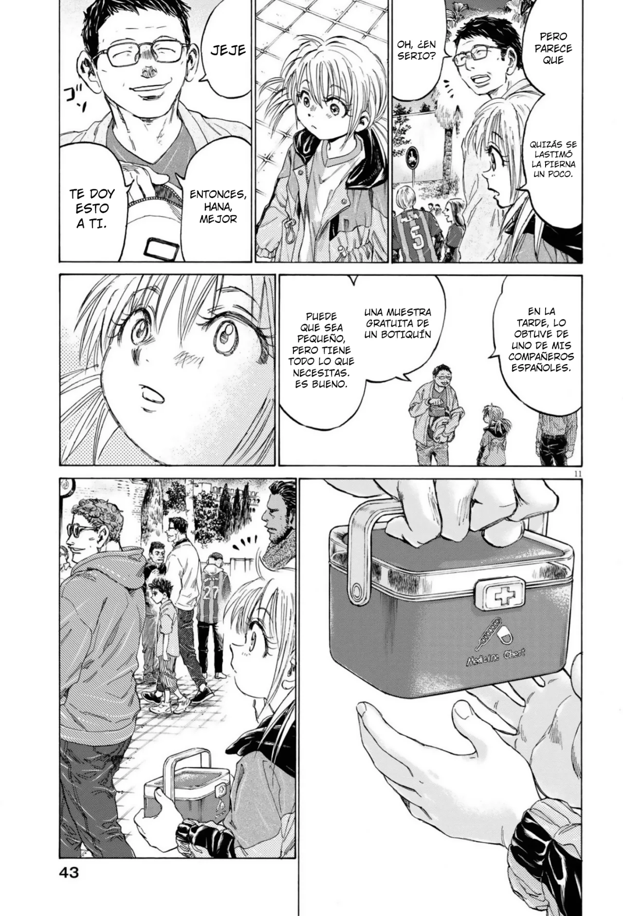 Read Ao ashi Español Manga Online