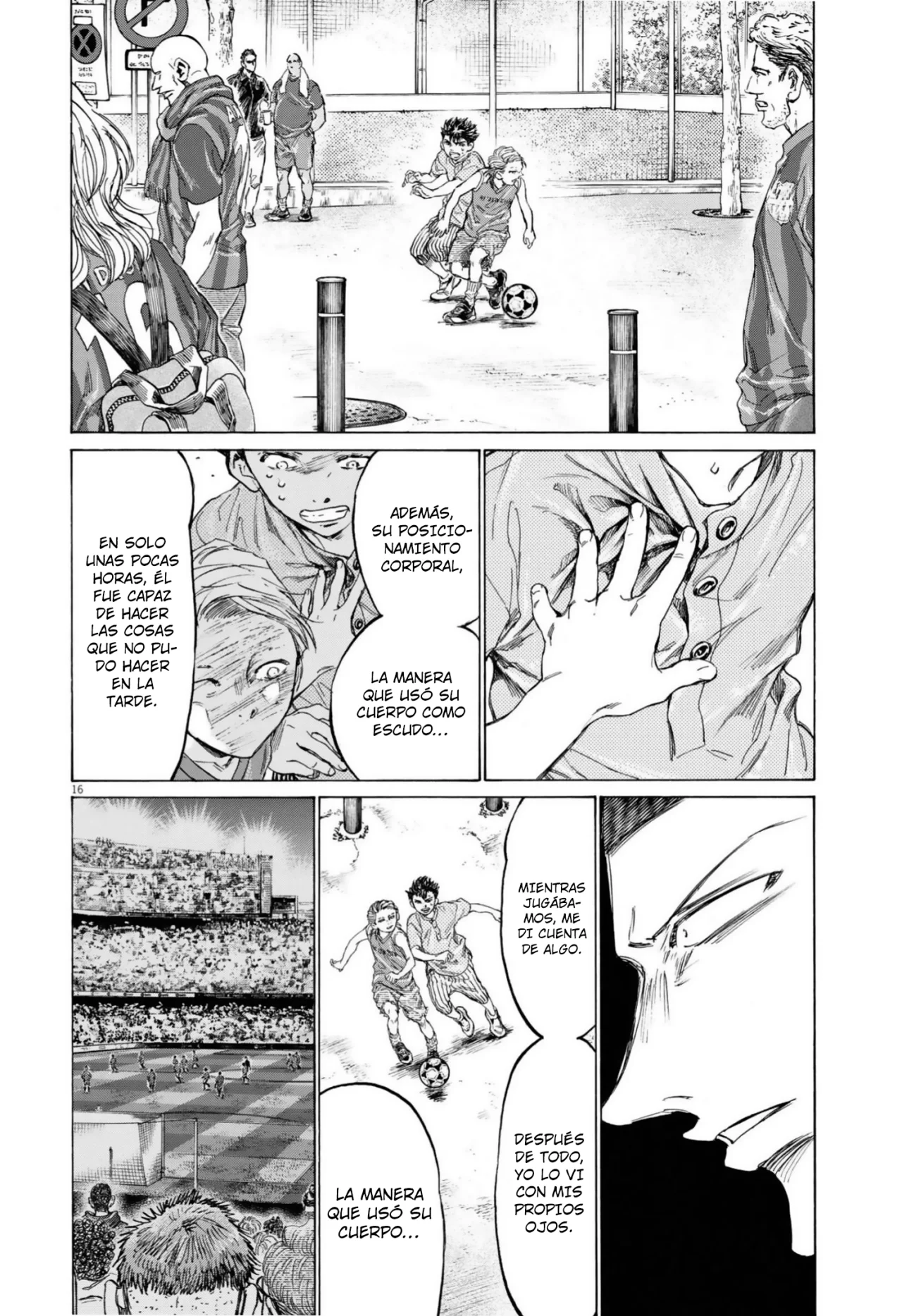 Read Ao ashi Español Manga Online