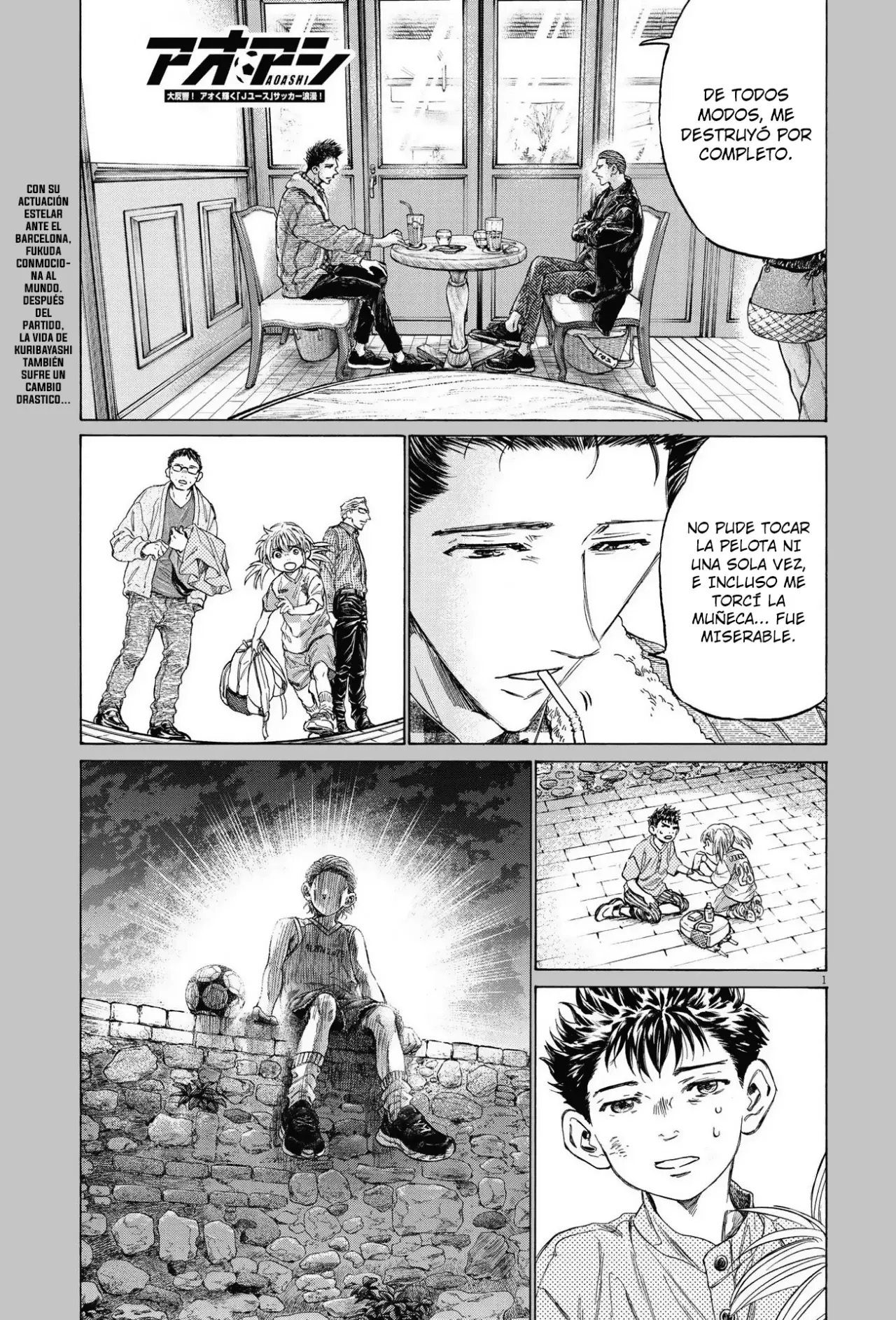 Read Ao ashi Español Manga Online