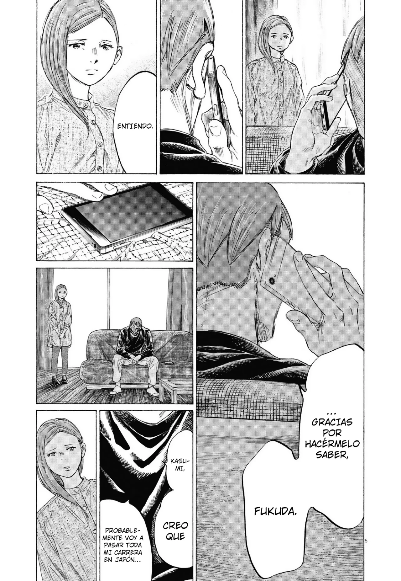 Read Ao ashi Español Manga Online