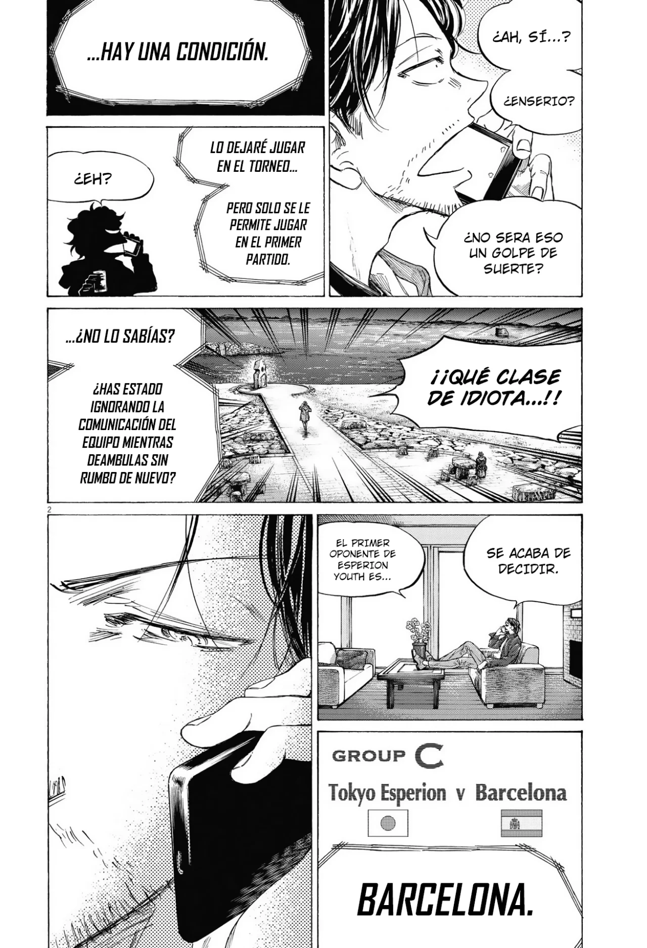 Read Ao ashi Español Manga Online